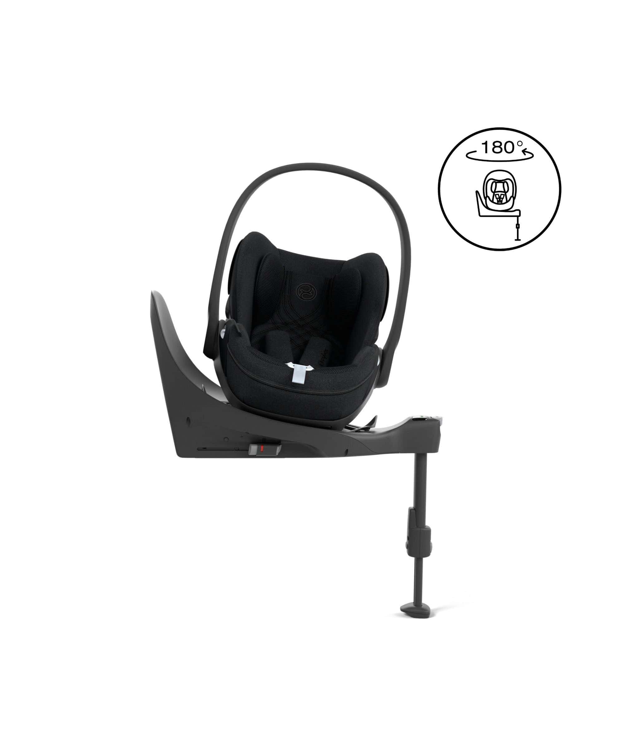 Cybex Cloud T i-Size + Baby Car Seat - Sepia Black - Image 3