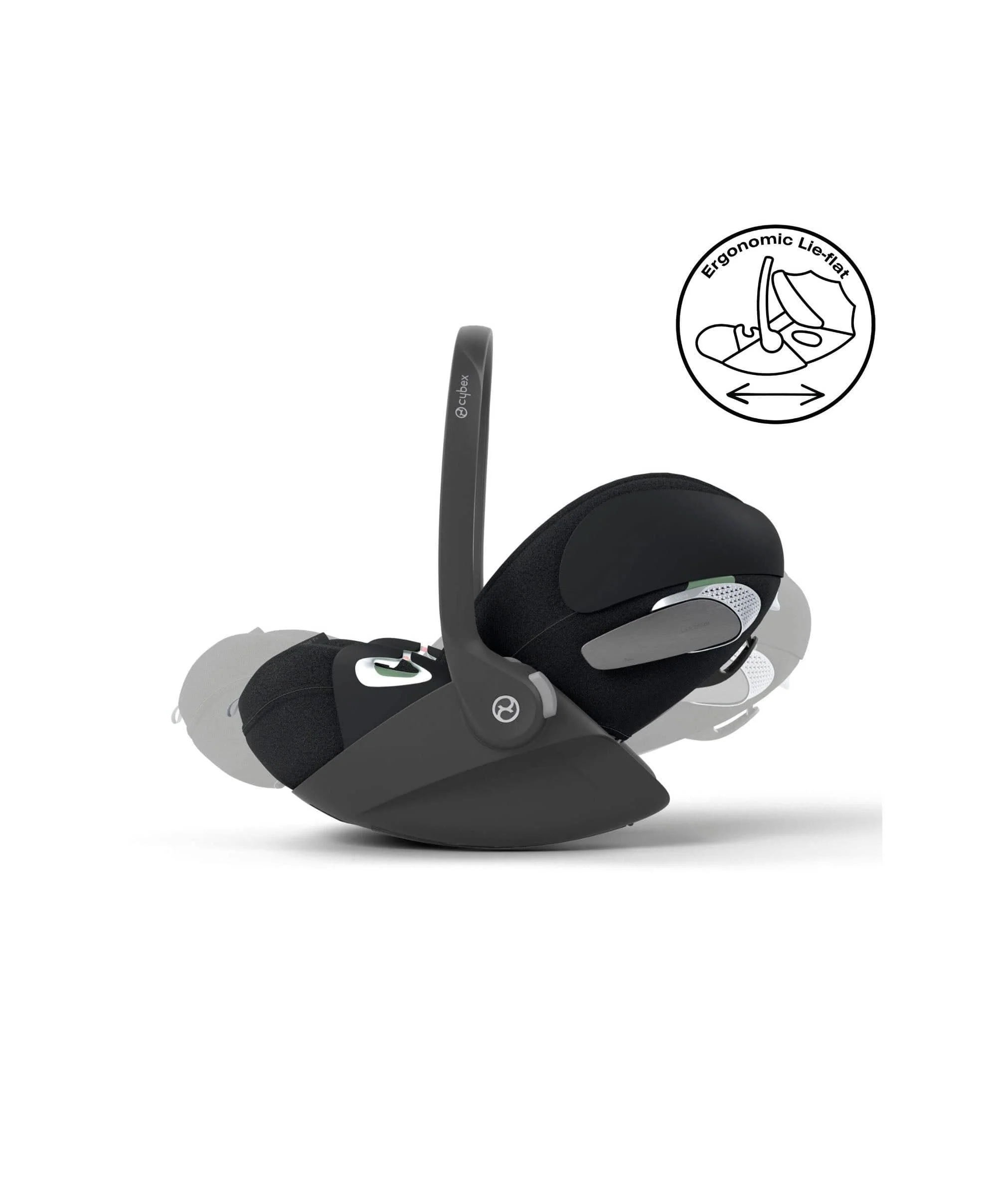 Cybex Cloud T i-Size + Baby Car Seat - Sepia Black - Image 4