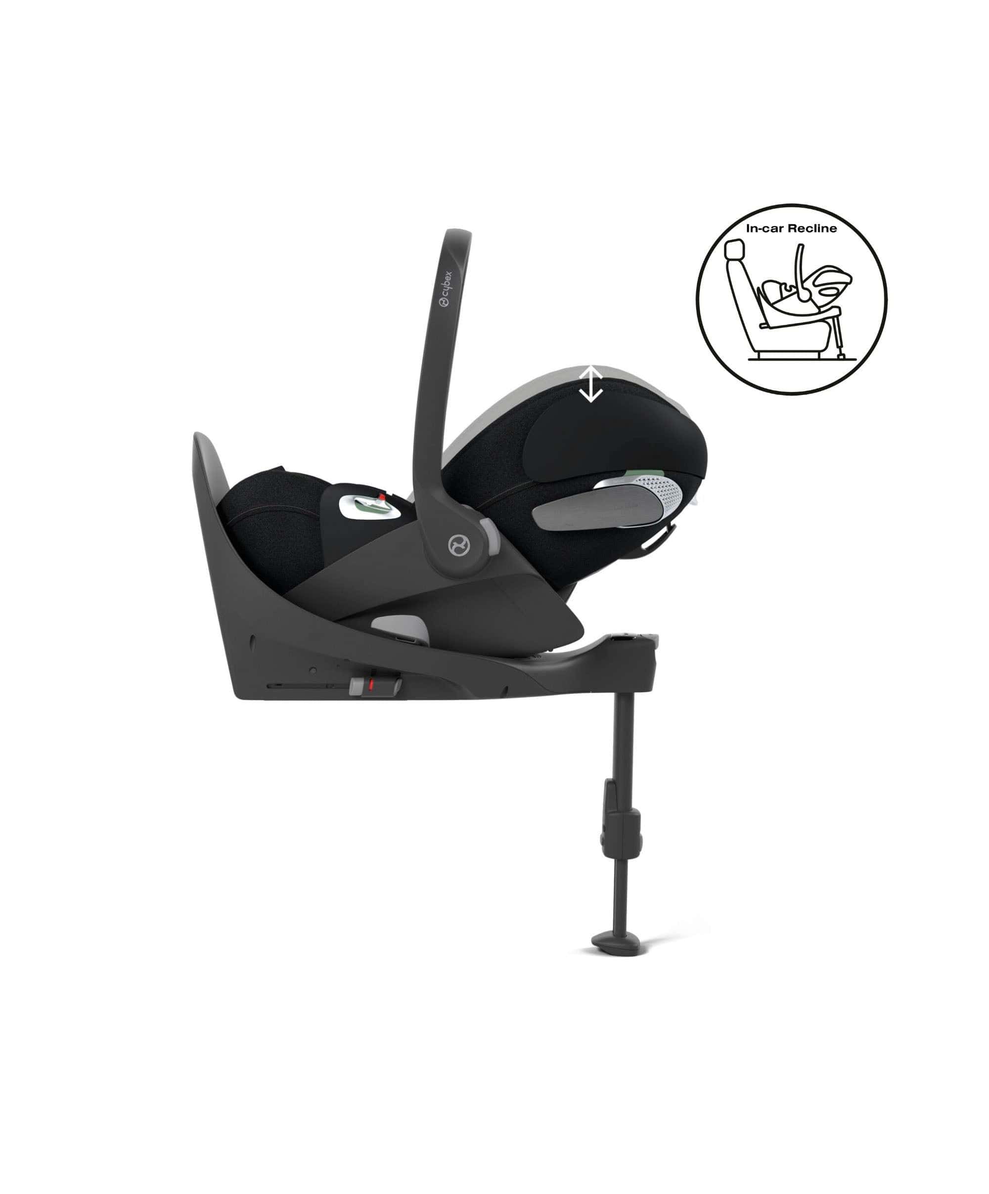 Cybex Cloud T i-Size + Baby Car Seat - Sepia Black - Image 5