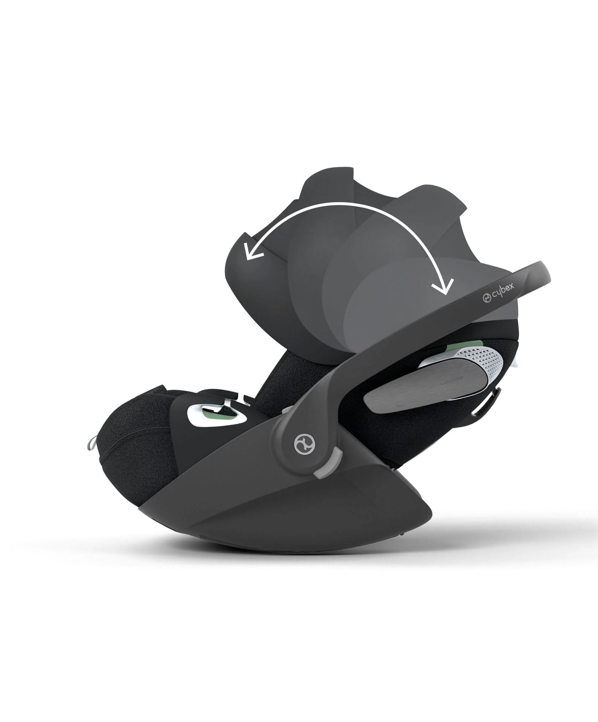 Cybex Cloud T i-Size + Baby Car Seat - Sepia Black - Image 7