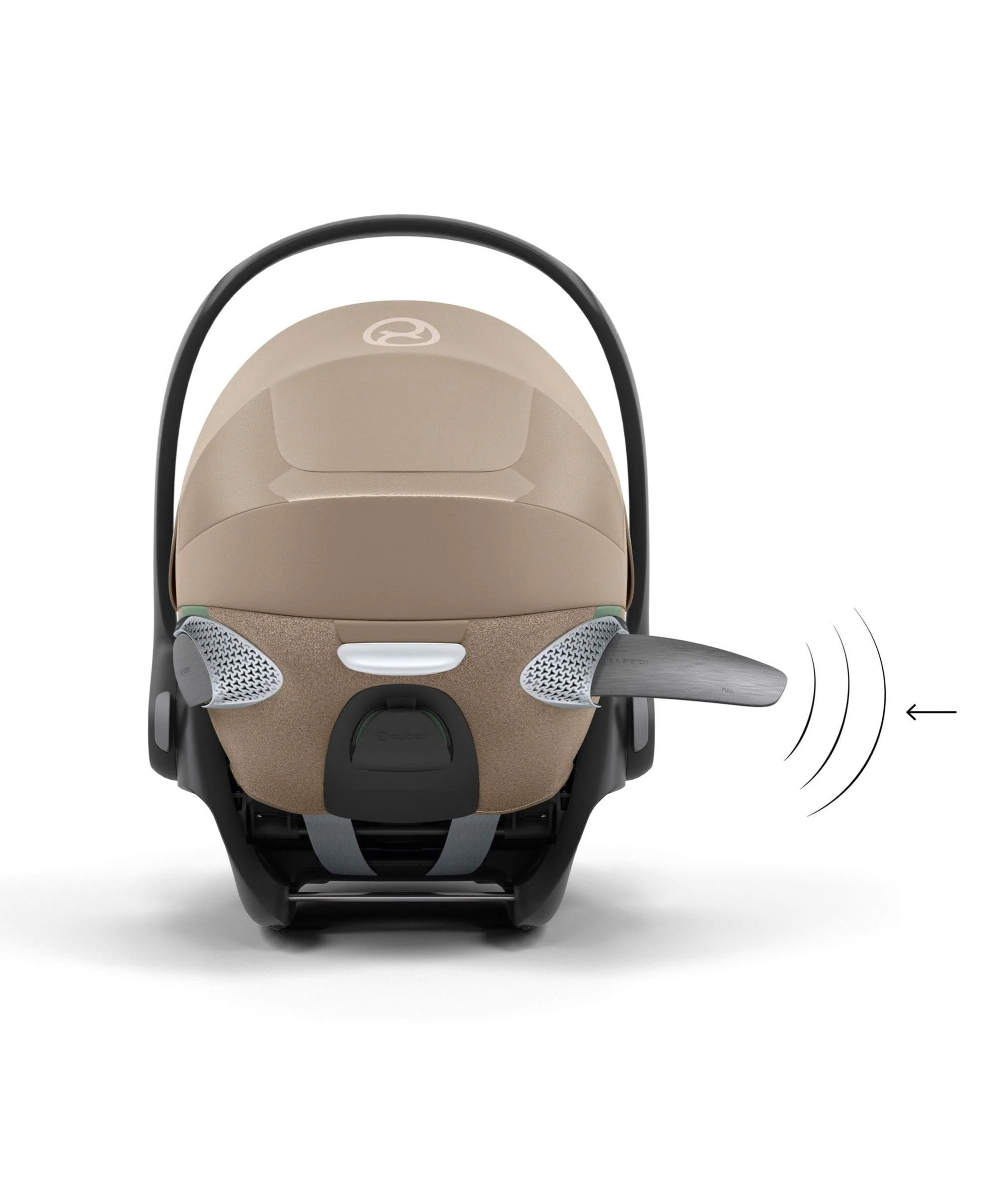 Cybex Cloud T i-Size Plus Rotating Baby Car Seat - Cozy Beige - Image 8