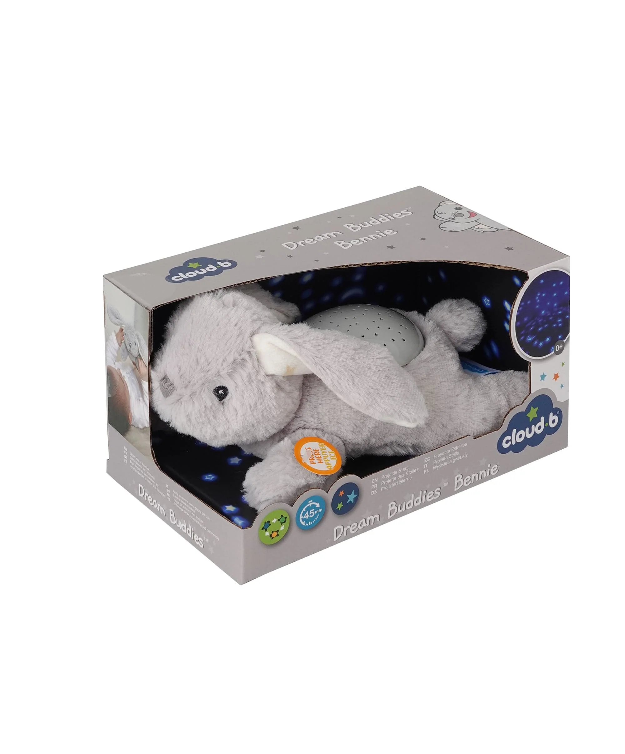 Cloud B Dream Buddies Nightlight Projector Benny the Bunny - Image 3