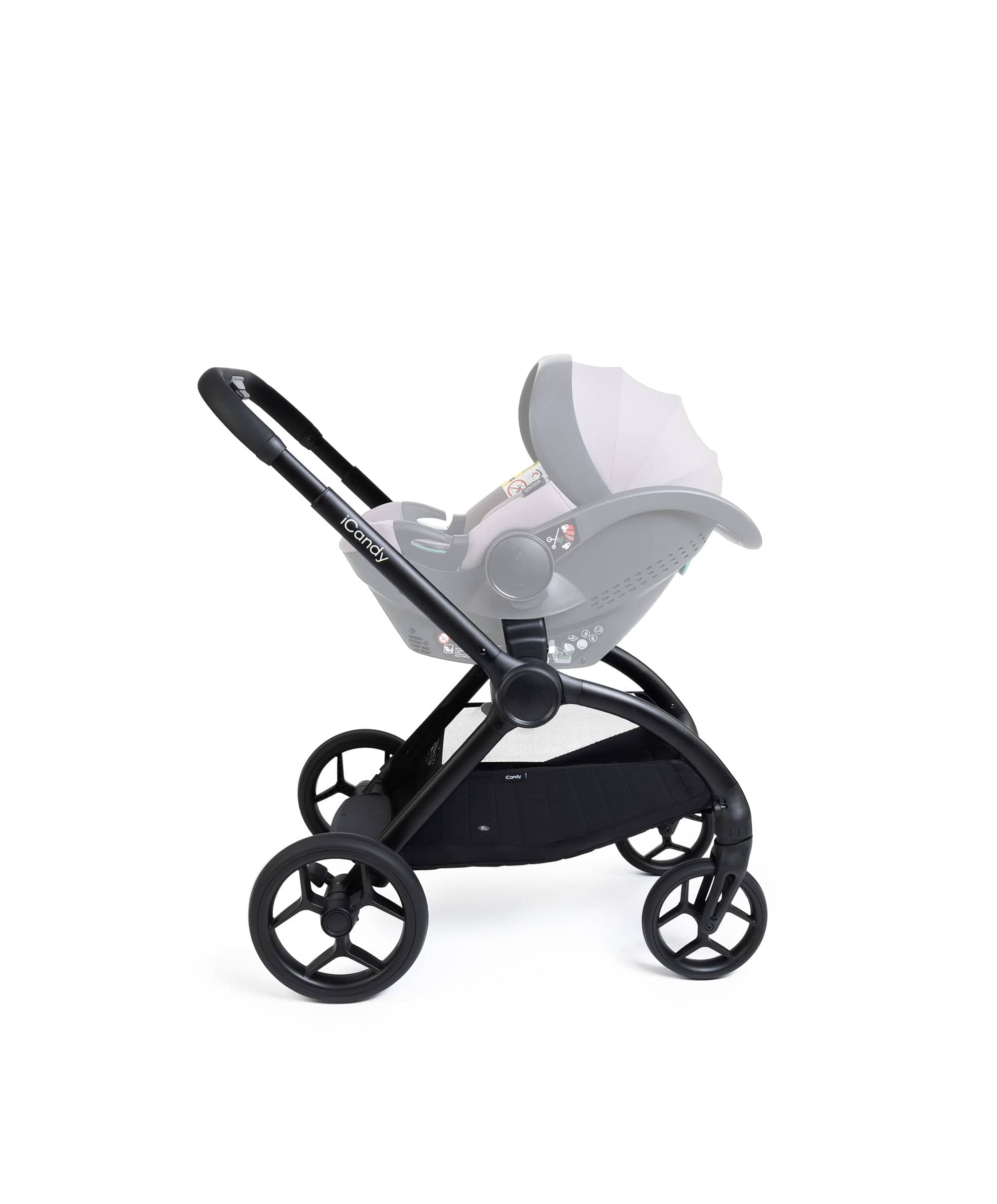 iCandy Core 2 Pushchair & Carrycot Bundle - Storm Grey - Image 8