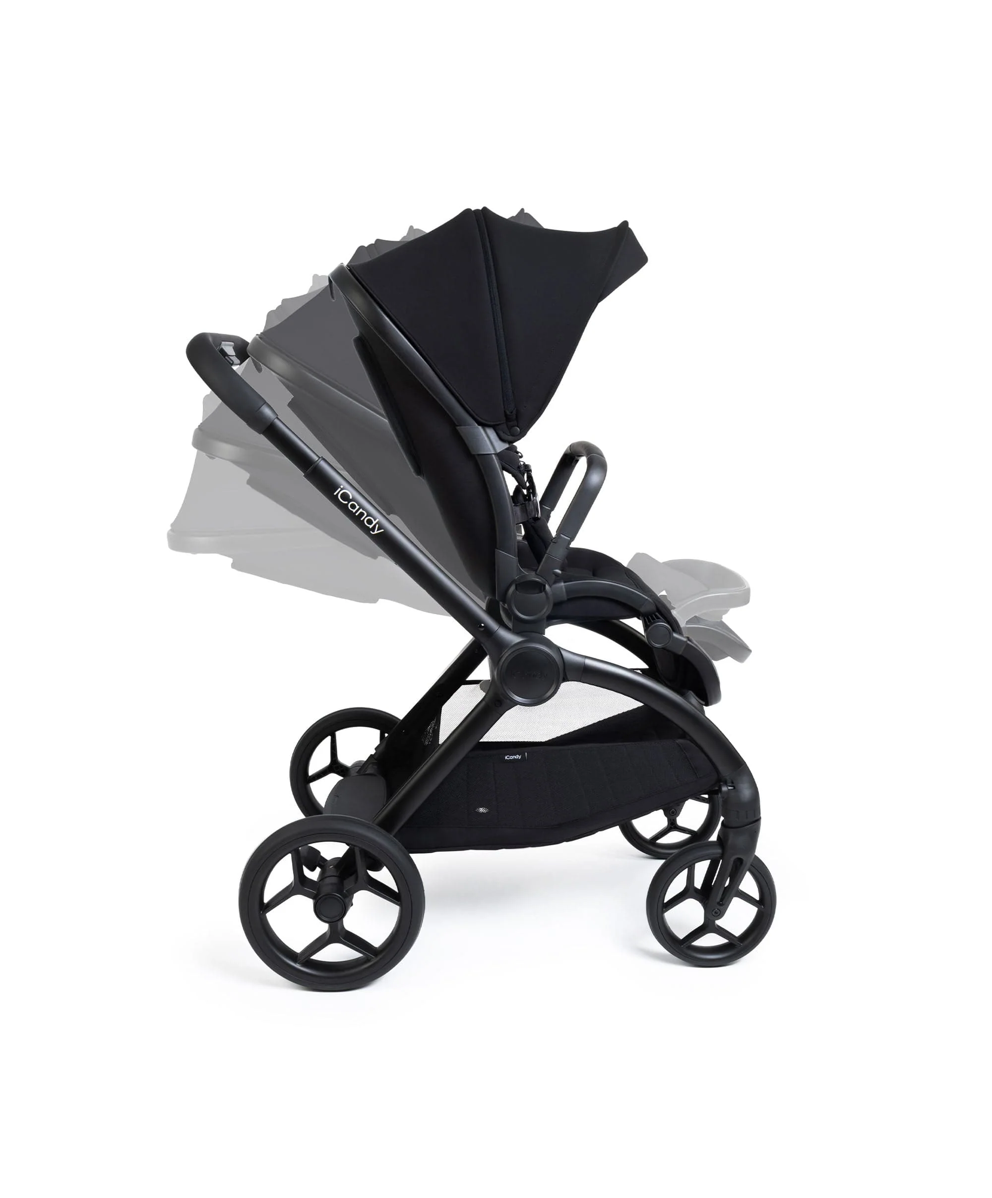 iCandy Core 2 Pushchair Bundle With Maxi-Cosi Pebble 360 Pro Car Seat & Base – Black - Image 6