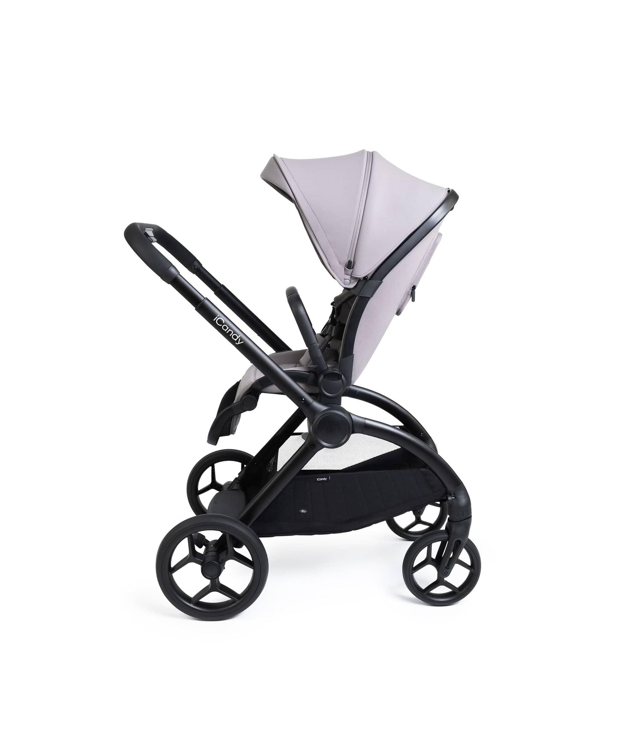 iCandy Core 2 Pushchair Bundle With Cybex Cloud T+ Car Seat & Base - Storm Grey - Image 2