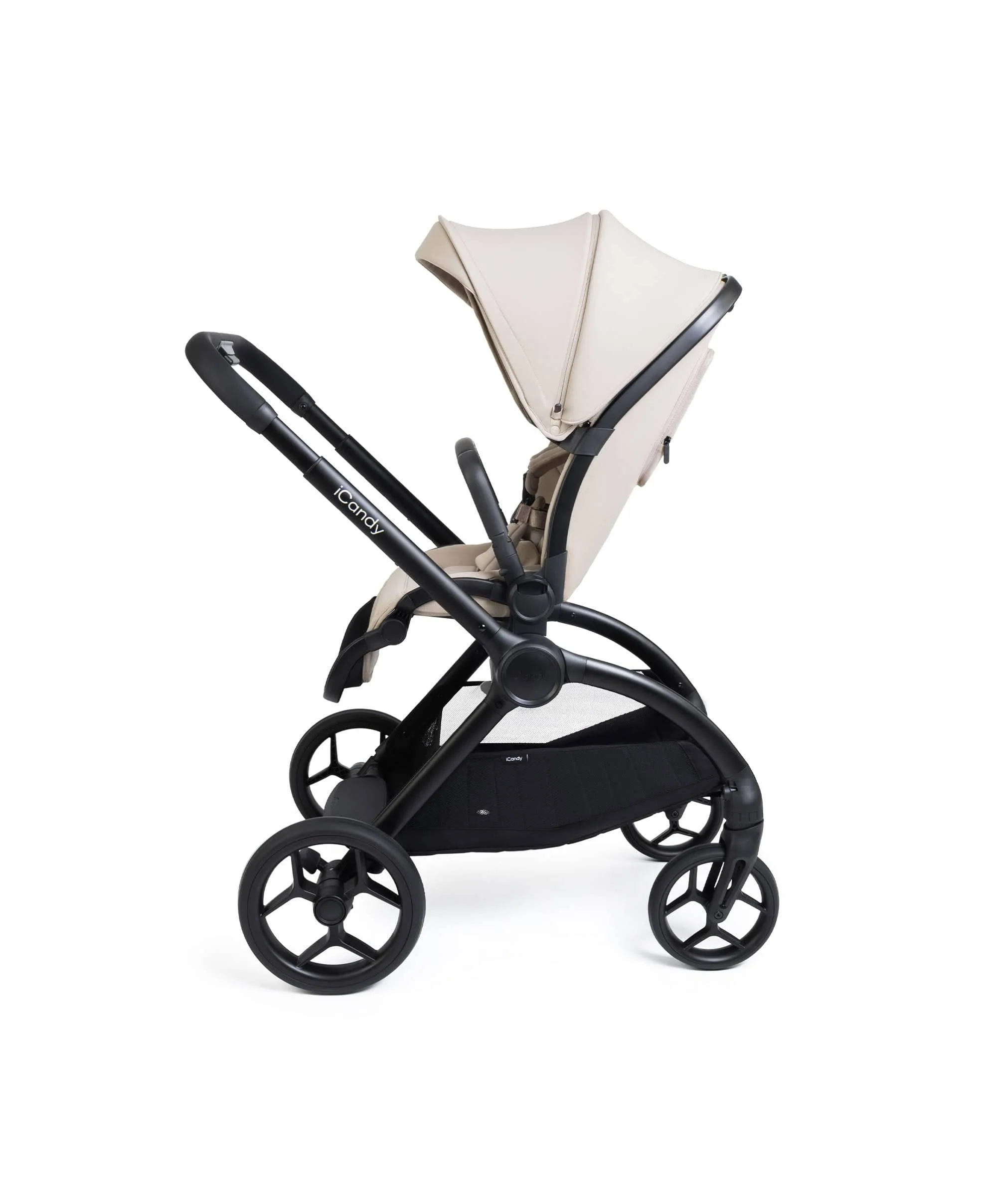 iCandy Core 2 Pushchair Bundle With Cybex Cloud T Car Seat & Base - Sandstone - Image 2