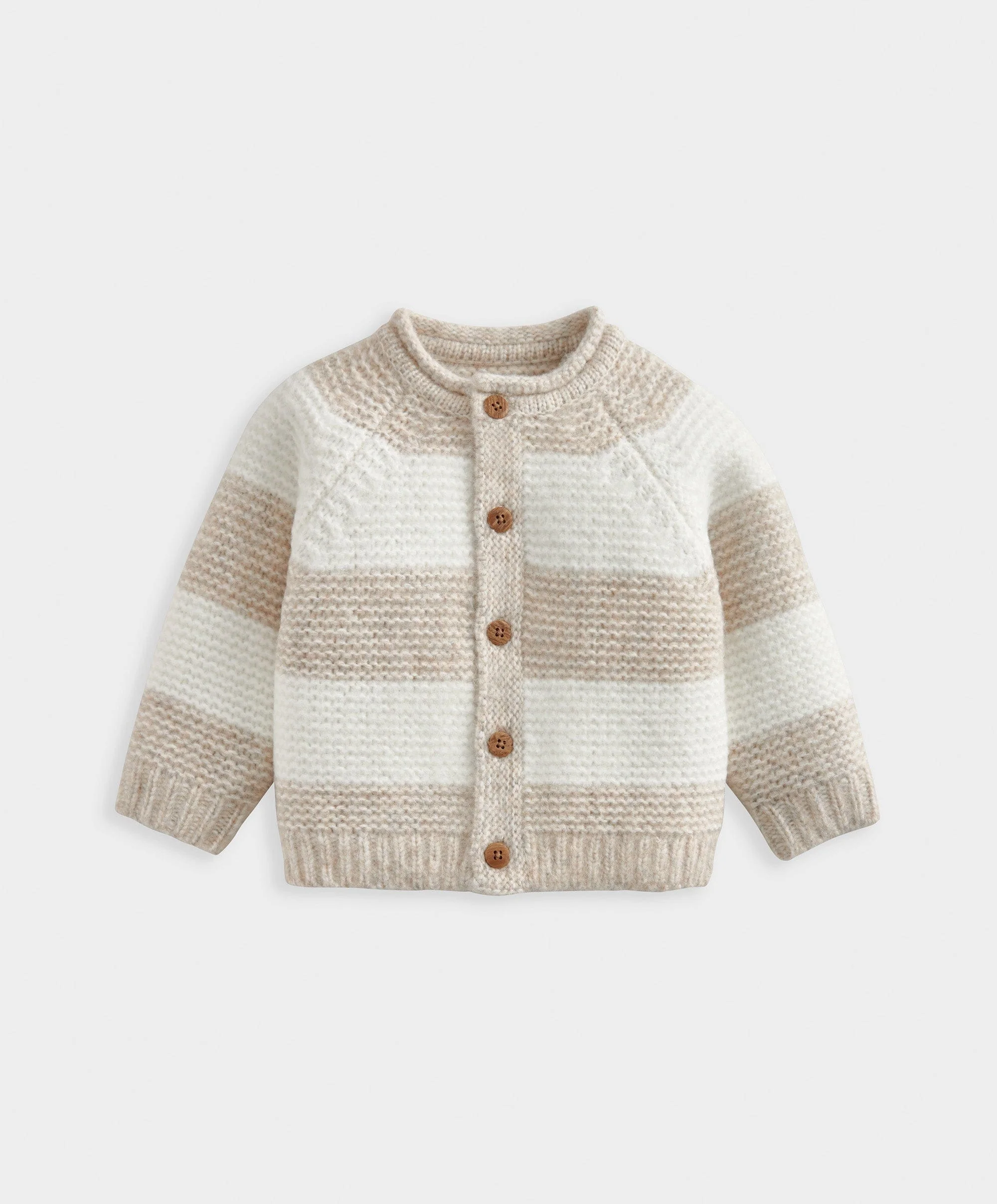 Stripe Cardigan - Cream - Image 2