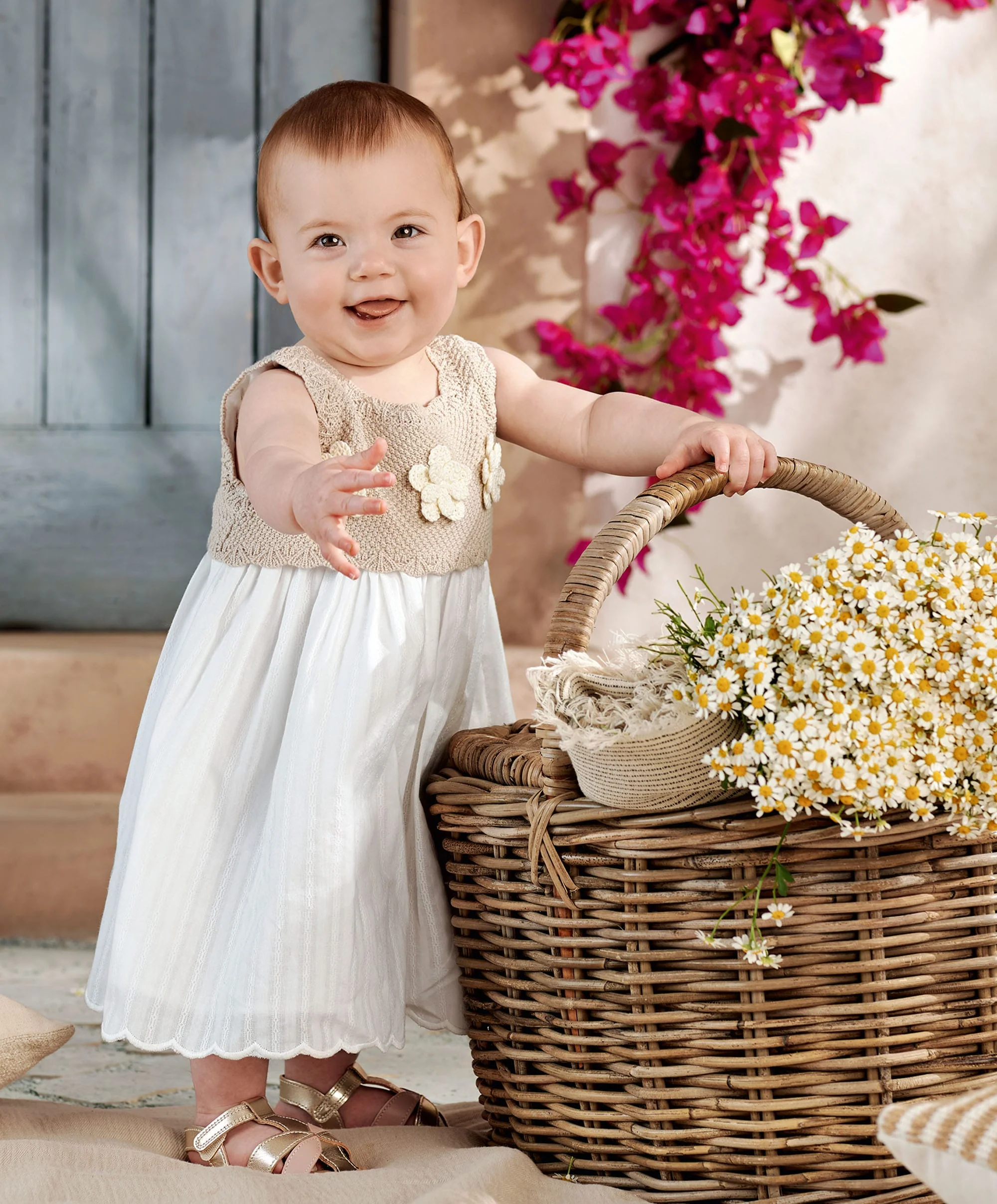Crochet Woven Summer Dress