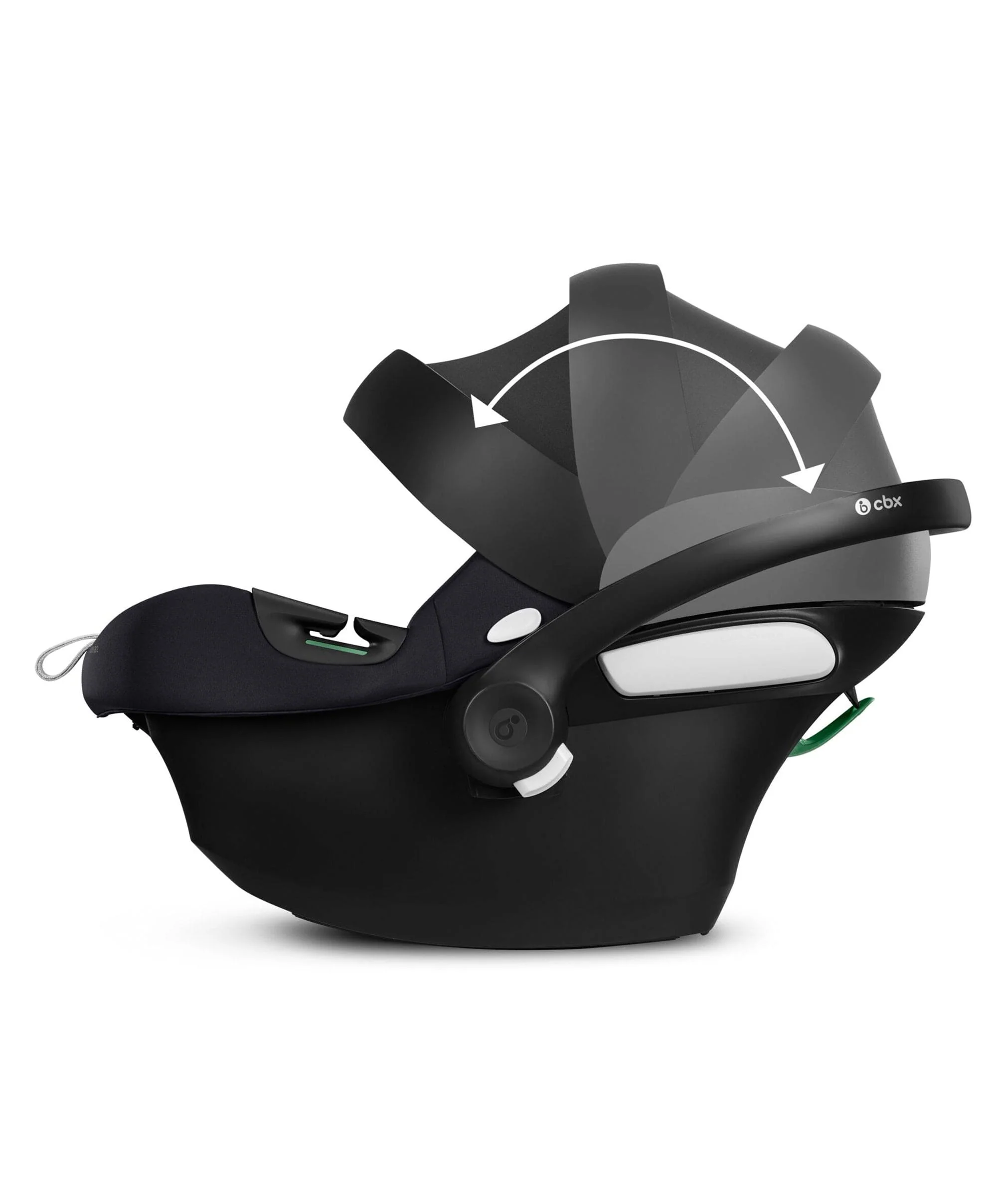 Cybex Aton B2 i-Size Baby Car Seat - Black - Image 3