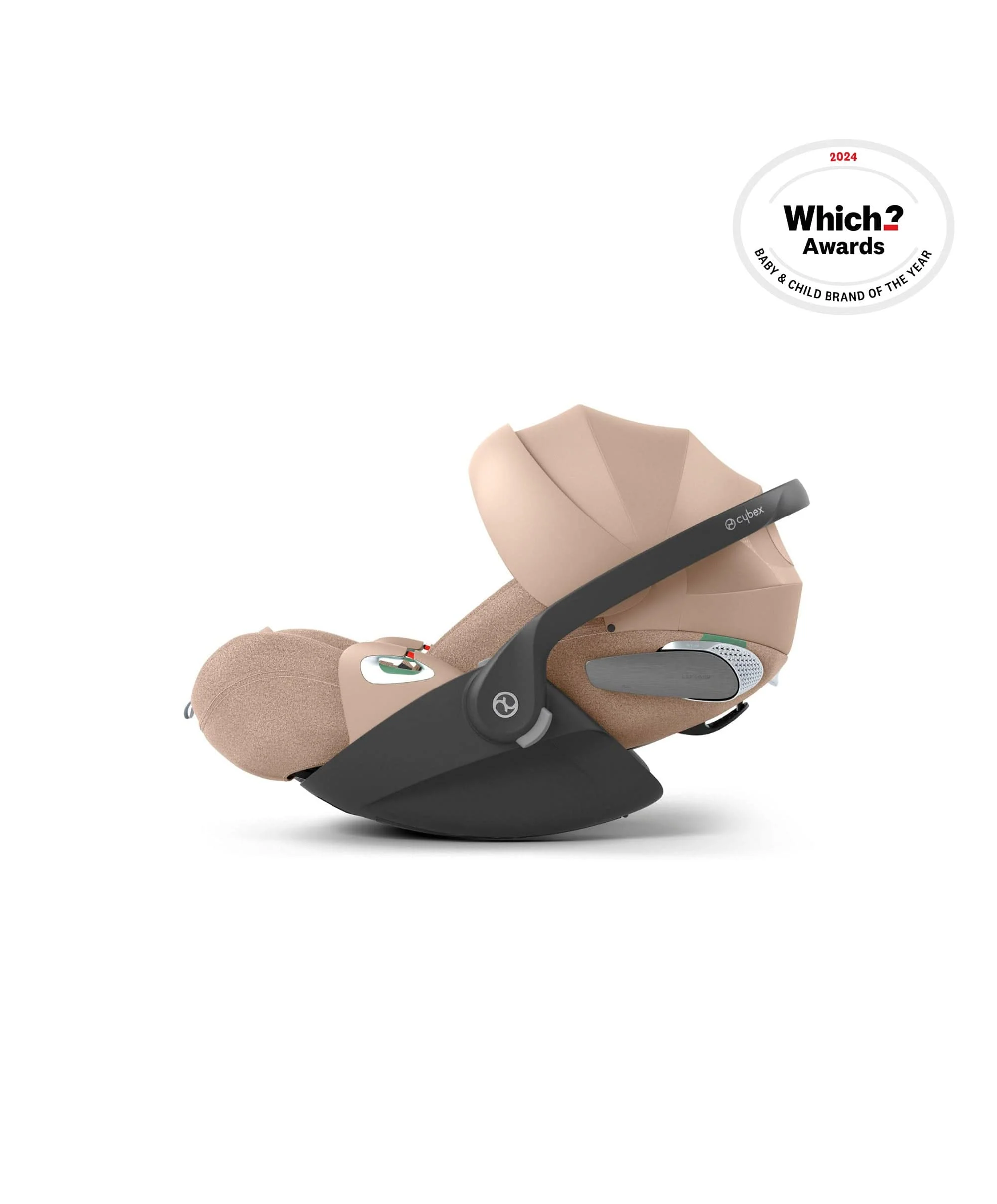 Cybex Cloud T i-Size + Baby Car Seat & Base Bundle – Cozy Beige - Image 3