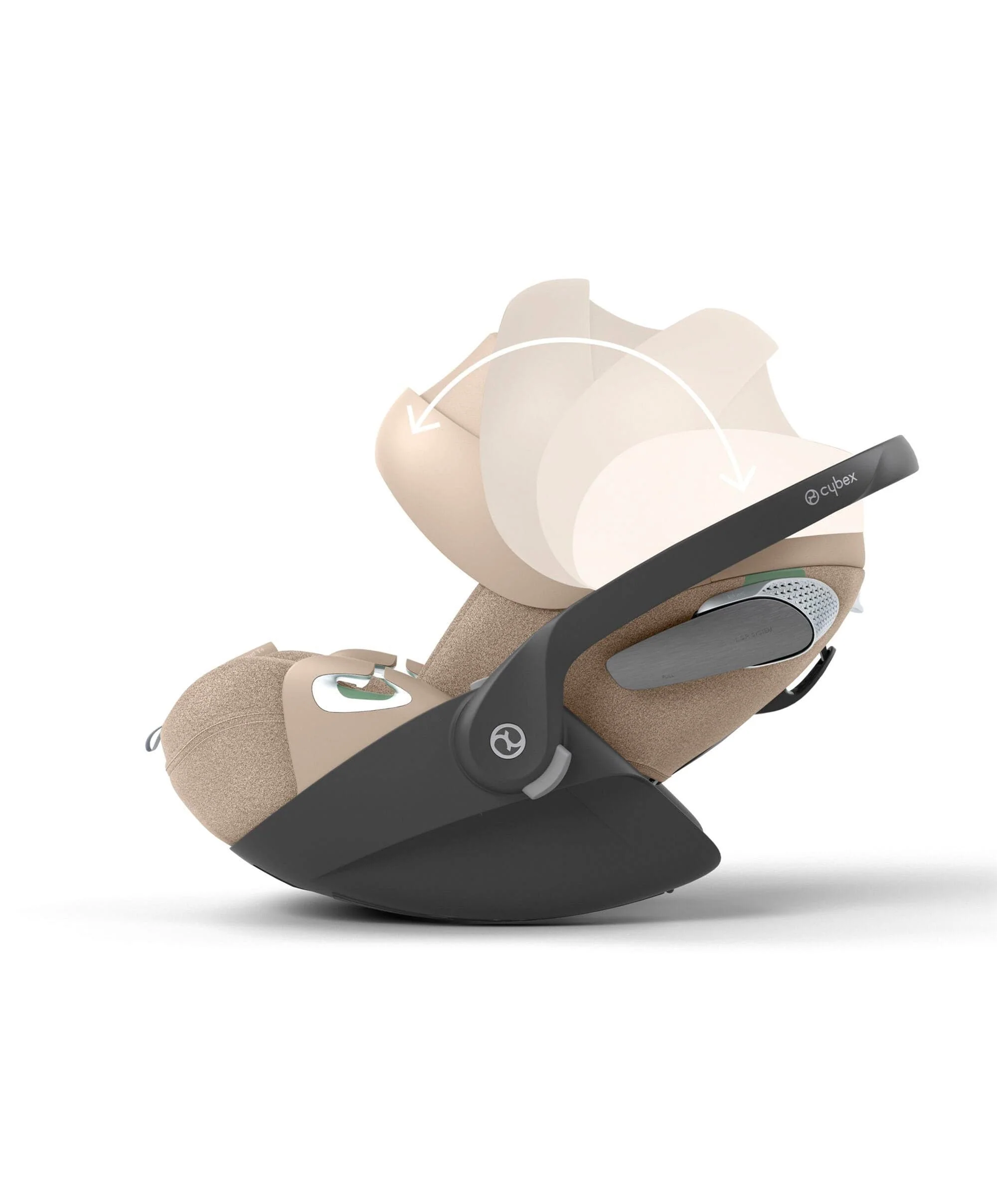 Cybex Cloud T i-Size + Baby Car Seat & Base Bundle – Cozy Beige - Image 7