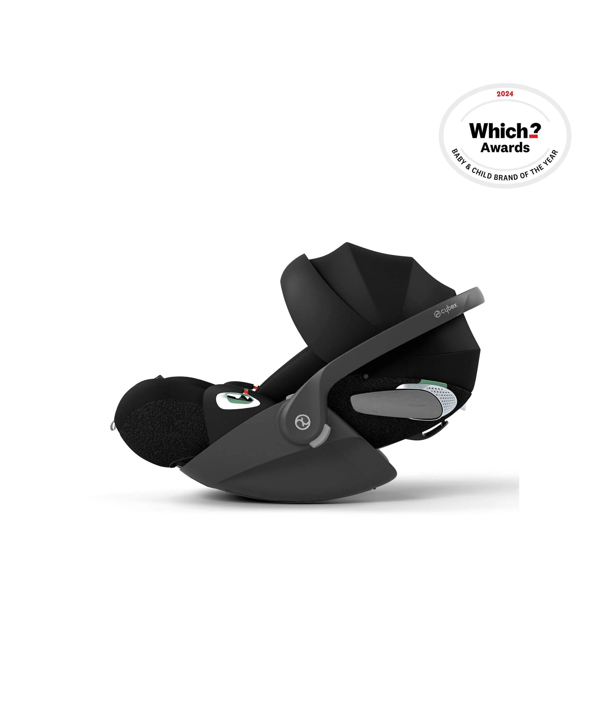 Cybex Cloud T i-Size Rotating Baby Car Seat & Base Bundle - Sepia Black - Image 2