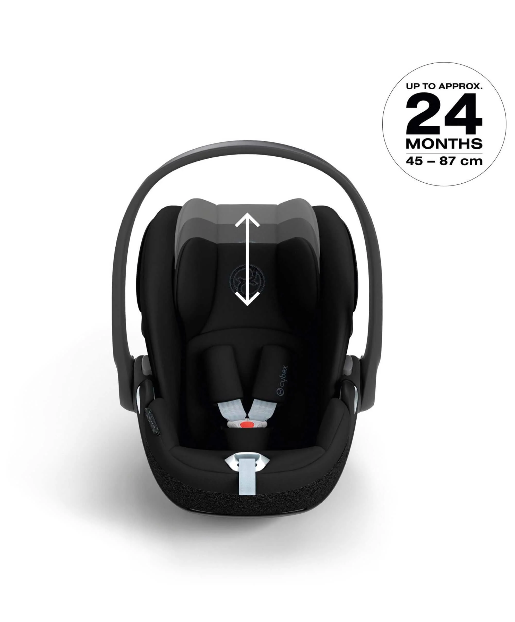 Cybex Cloud T i-Size Rotating Baby Car Seat - Sepia Black - Image 17