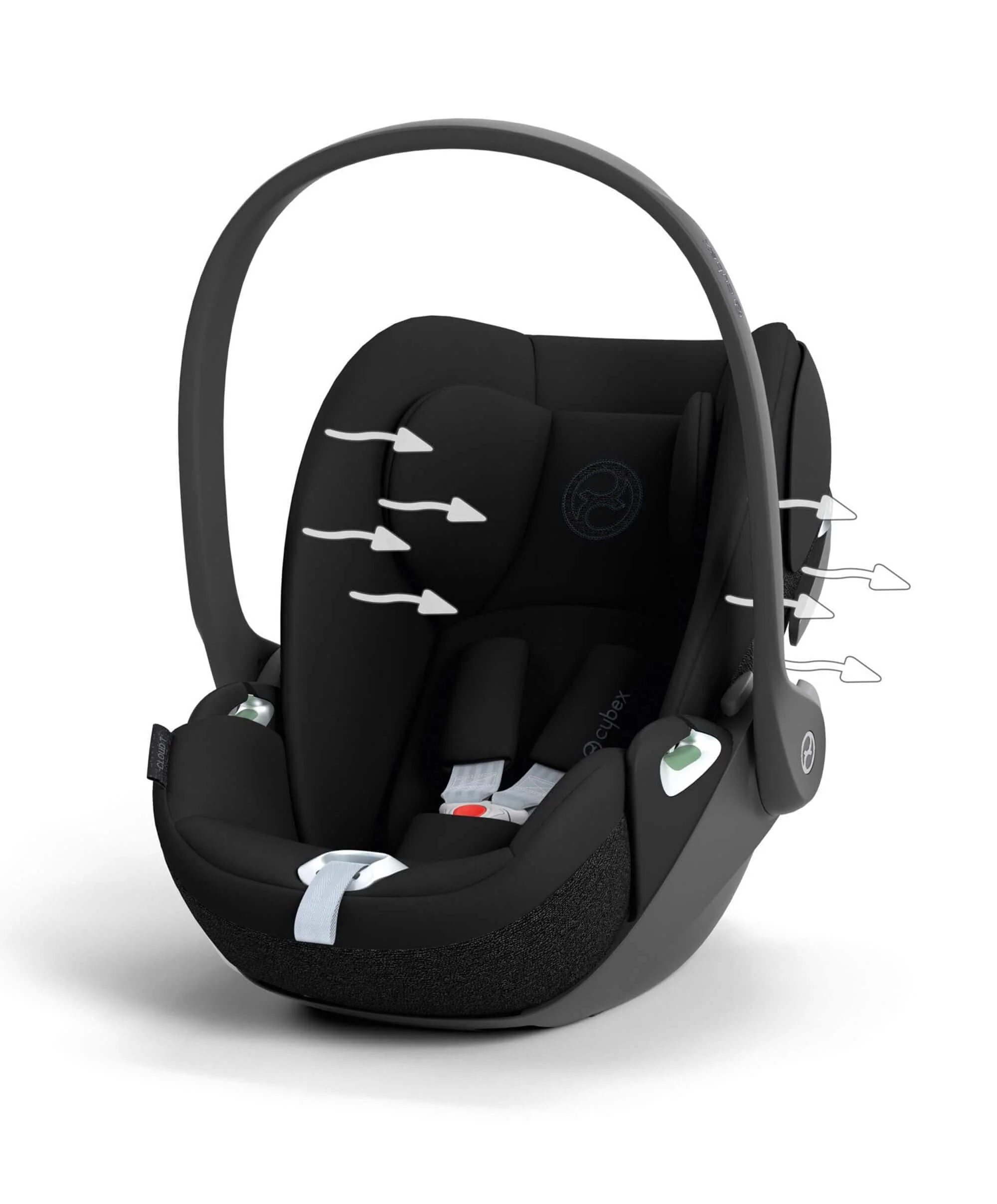Cybex Cloud T i-Size Rotating Baby Car Seat - Sepia Black - Image 18