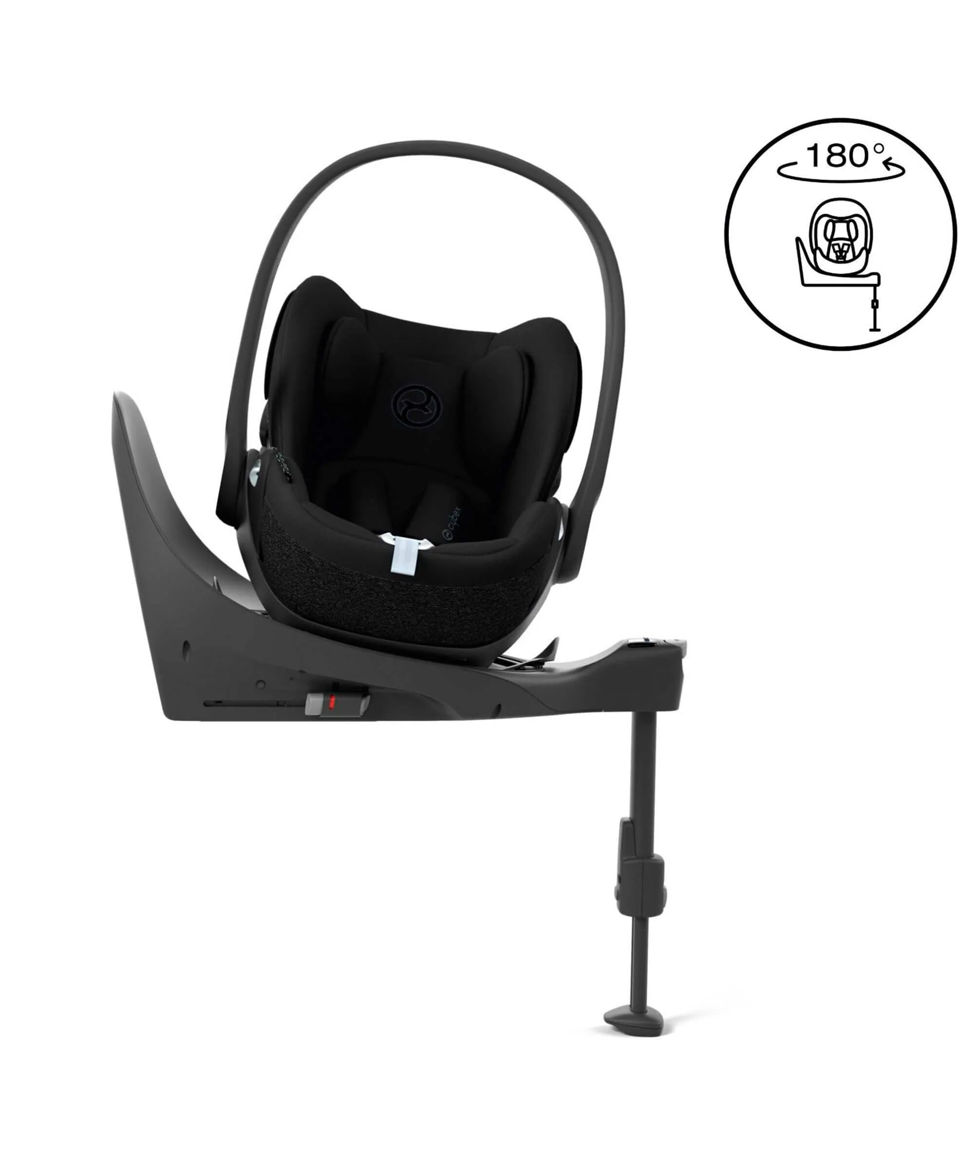 Cybex Cloud T i-Size Rotating Baby Car Seat - Sepia Black - Image 5