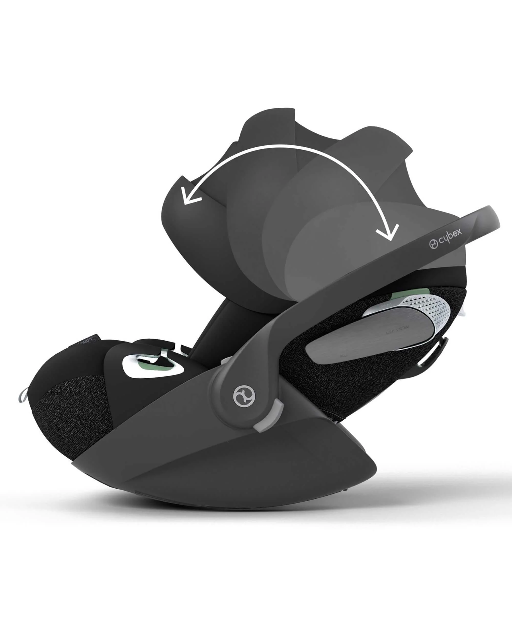 Cybex Cloud T i-Size Rotating Baby Car Seat - Sepia Black - Image 8