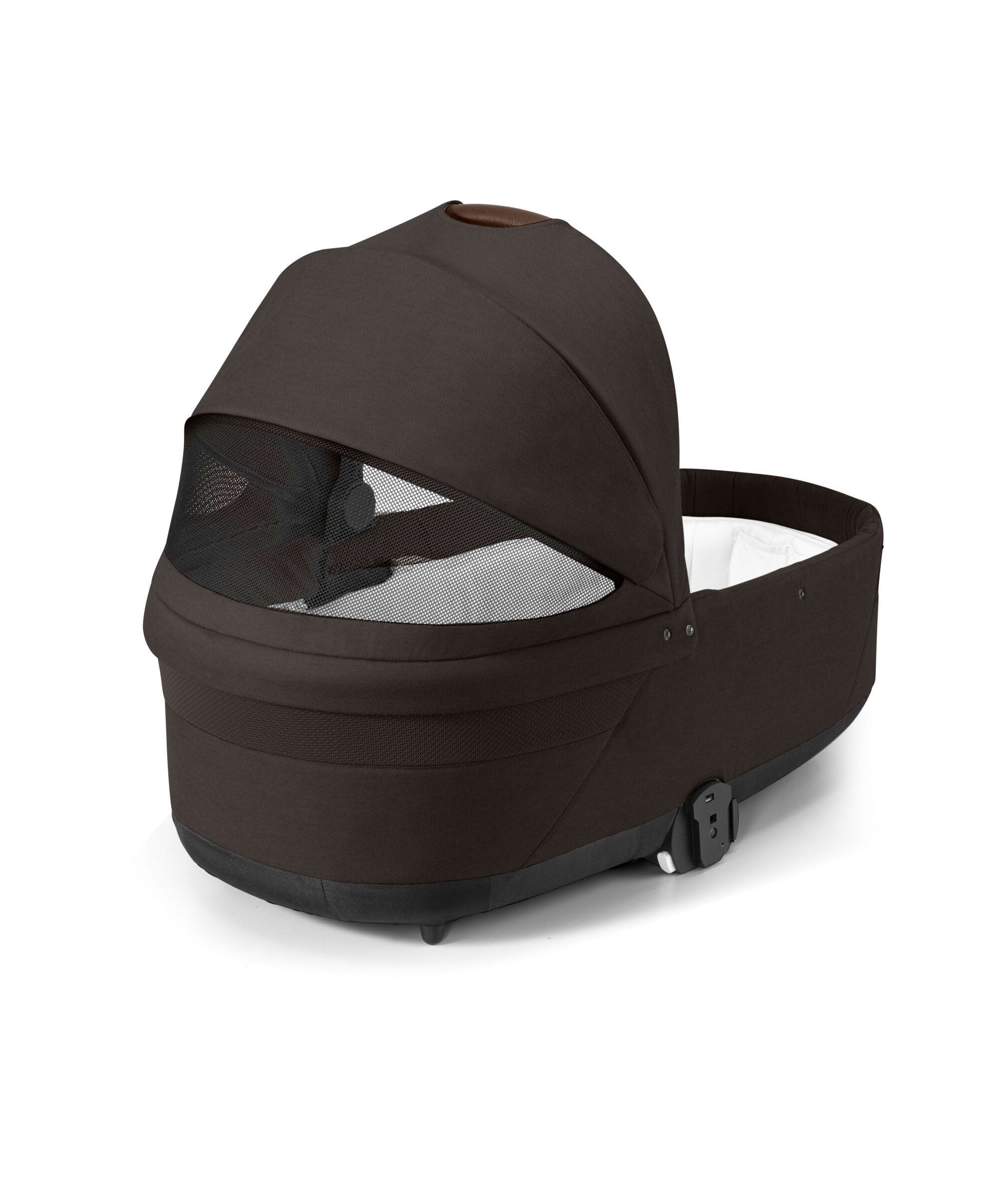 Cybex Balios S Lux Carrycot – Chocolate Brown - Image 5