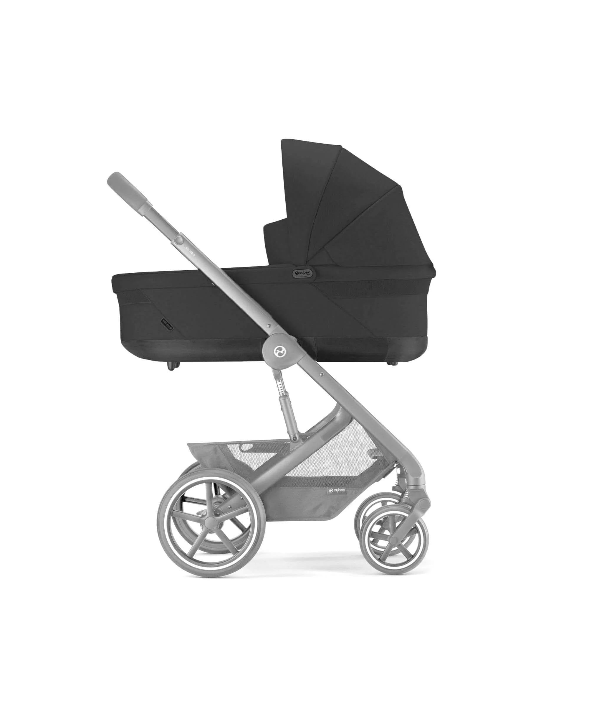 Cybex Cot S Lux Carrycot - Moon Black - Image 3
