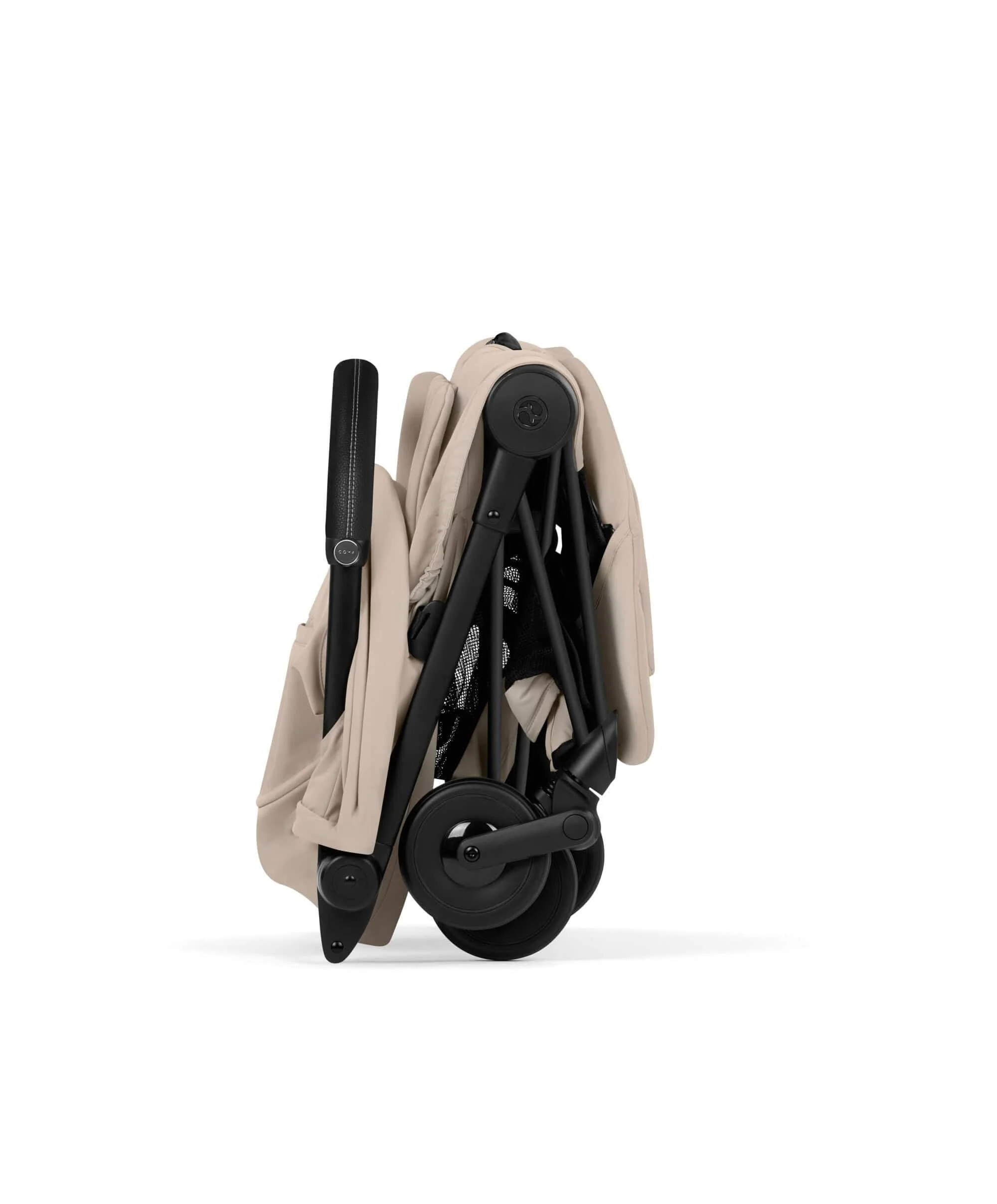 Cybex Coya Pushchair Bundle With Cybex Cloud T i-Size Plus Rotating Baby Car Seat (5 Pieces) - Cozy Beige - Image 8