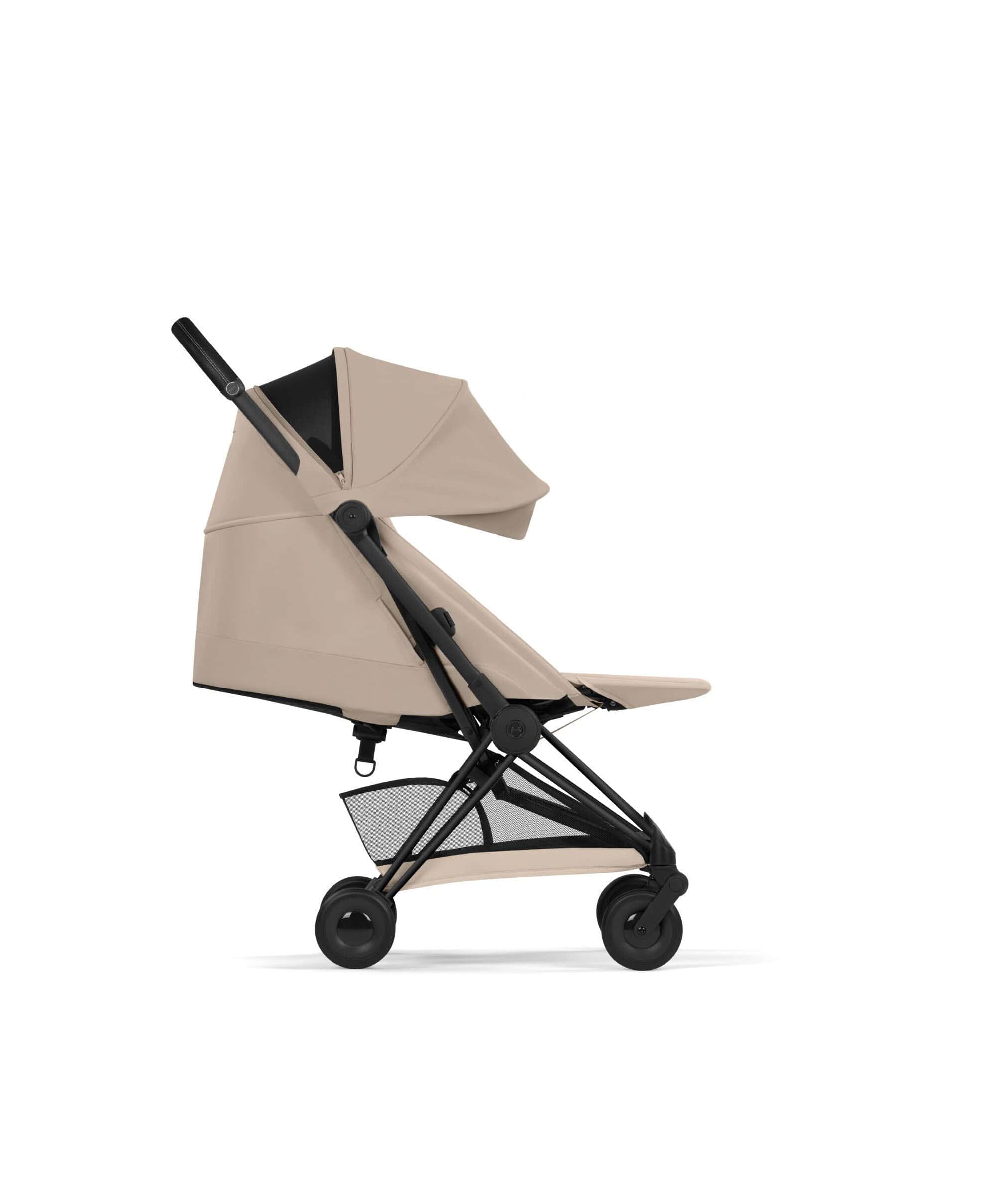 Cybex Coya Ultimate Pushchair With Cybex Cloud T Baby Car Seat & Base (7 Pieces) - Cozy Beige - Image 4