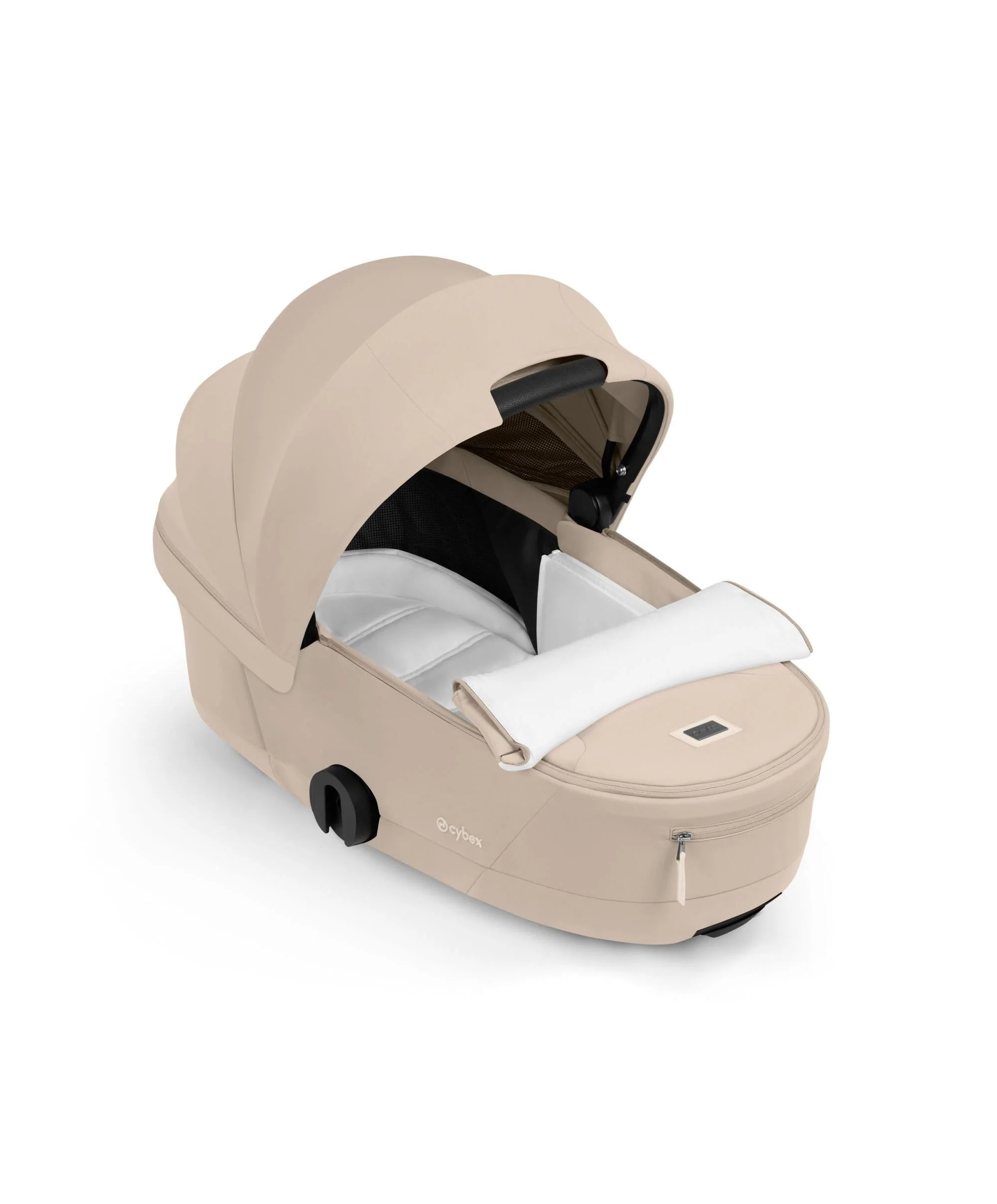 Cybex Coya Ultimate Pushchair With Cybex Cloud T Baby Car Seat & Base (7 Pieces) - Cozy Beige - Image 6