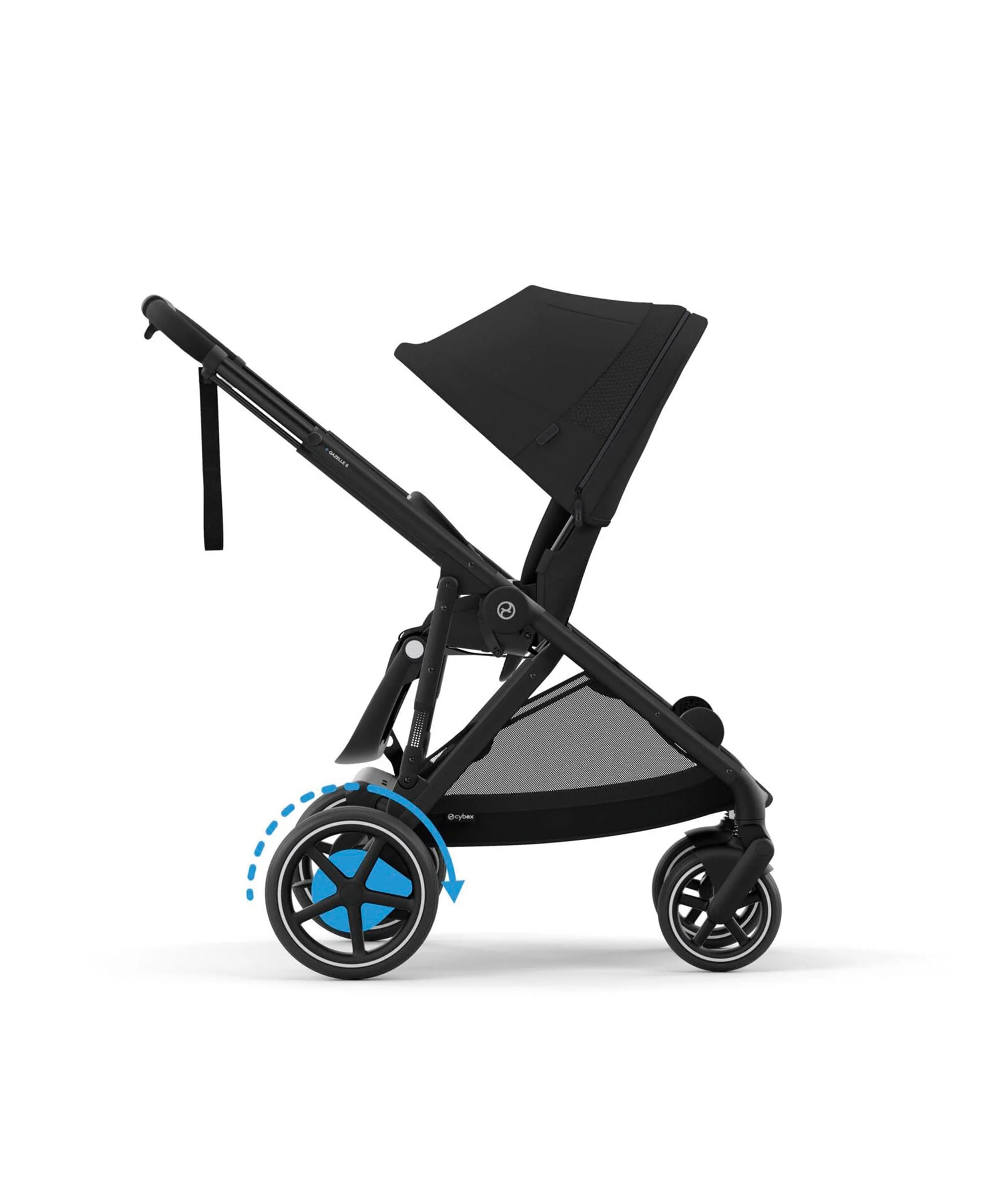 Cybex e-Gazelle S Electric Single to Double Pushchair Bundle (5 Pieces) – Black - Image 6