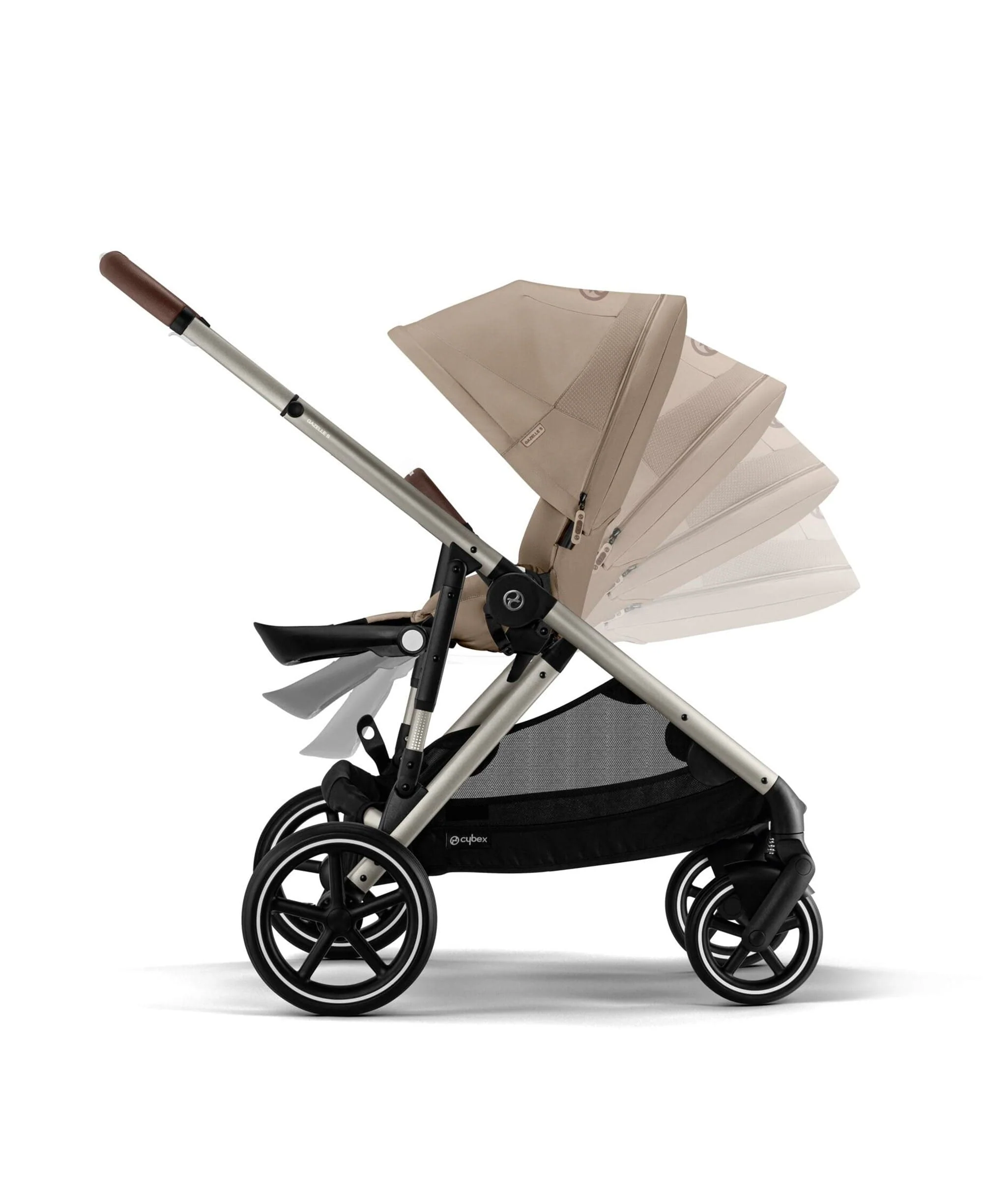 Cybex Gazelle S Pushchair Bundle (5 Piece) - Almond Beige - Image 3