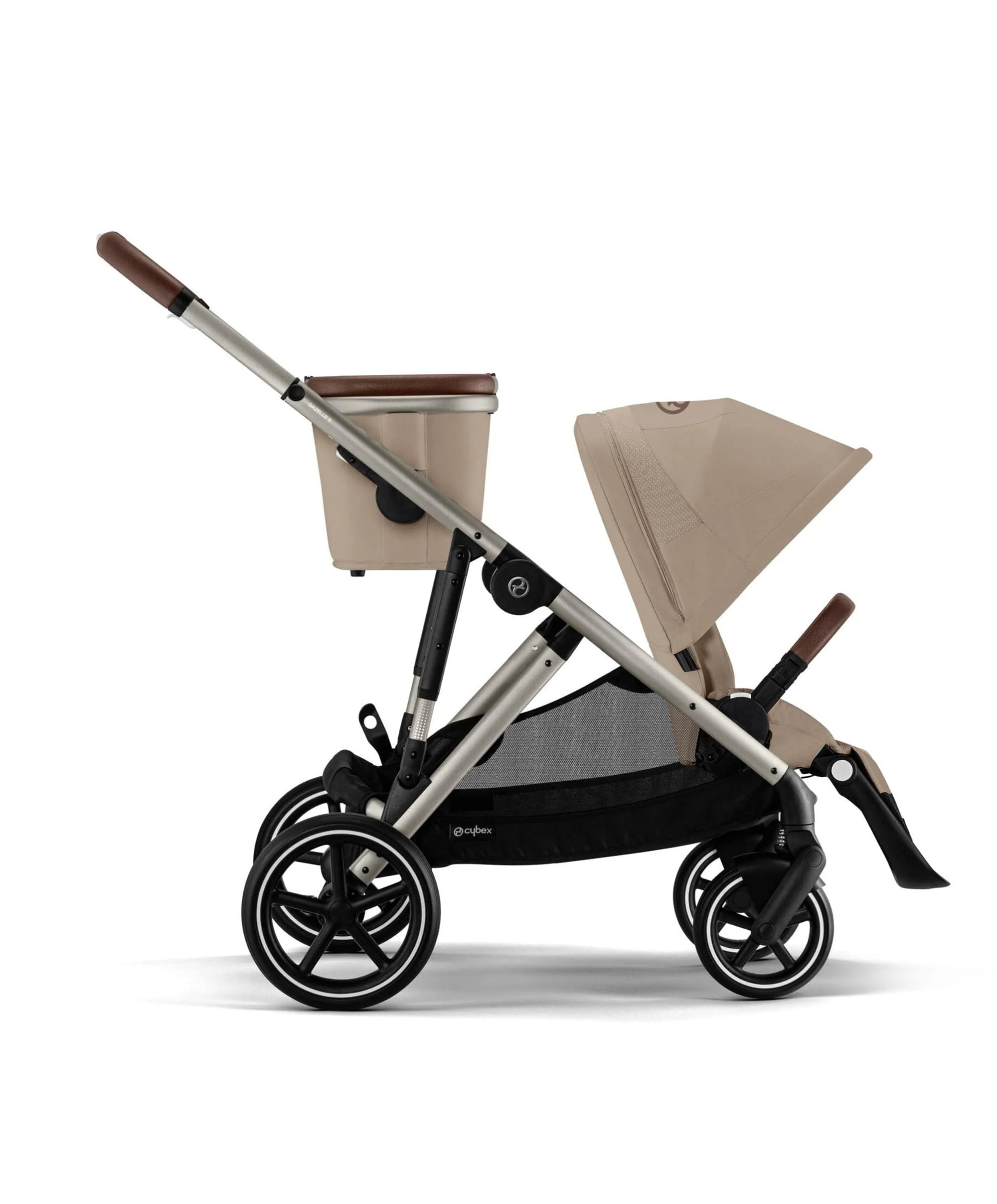 Cybex Gazelle S Pushchair Bundle (5 Piece) - Almond Beige - Image 4
