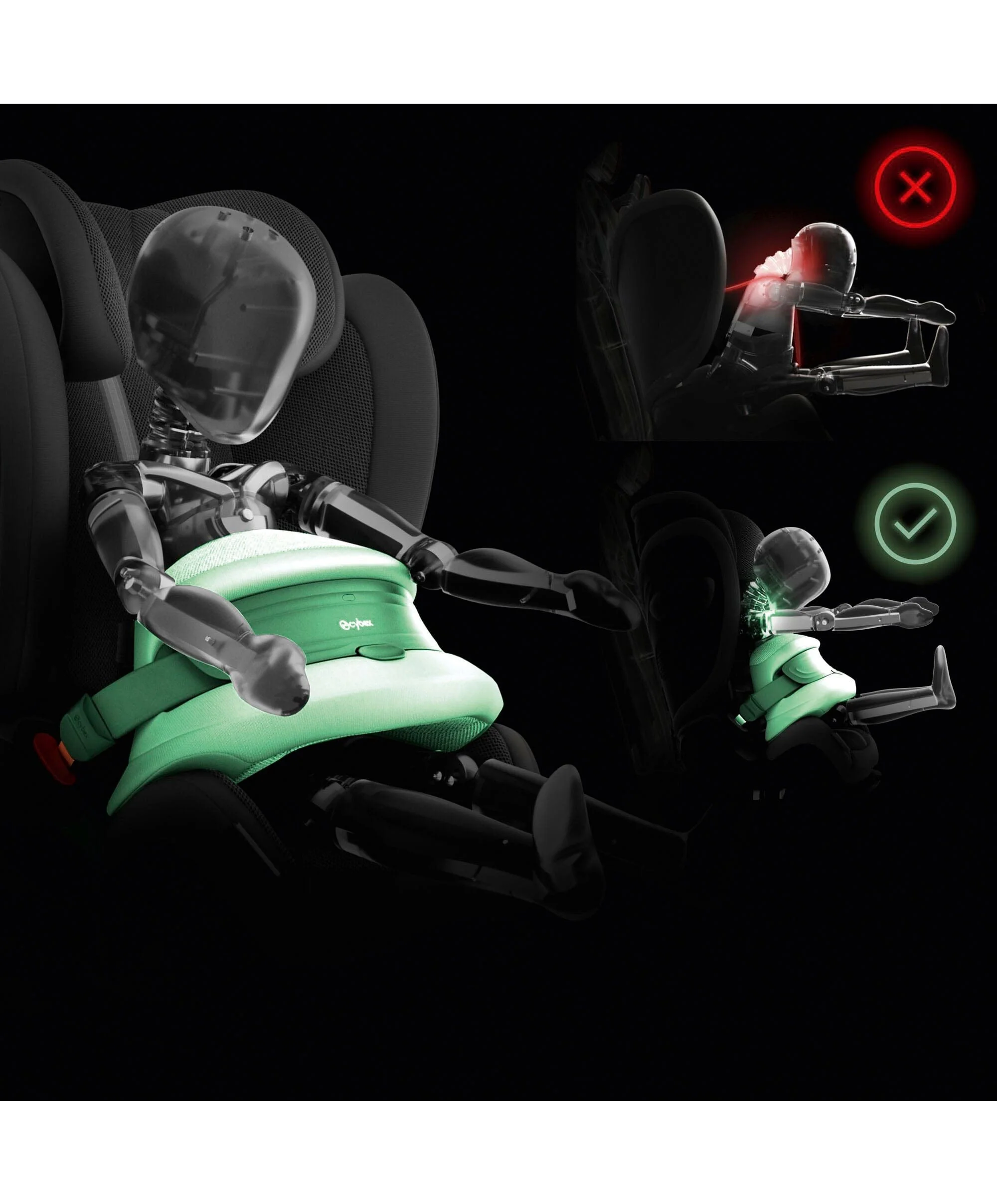 Cybex Pallas G3 I-Size Car Seat – Magic Black - Image 7