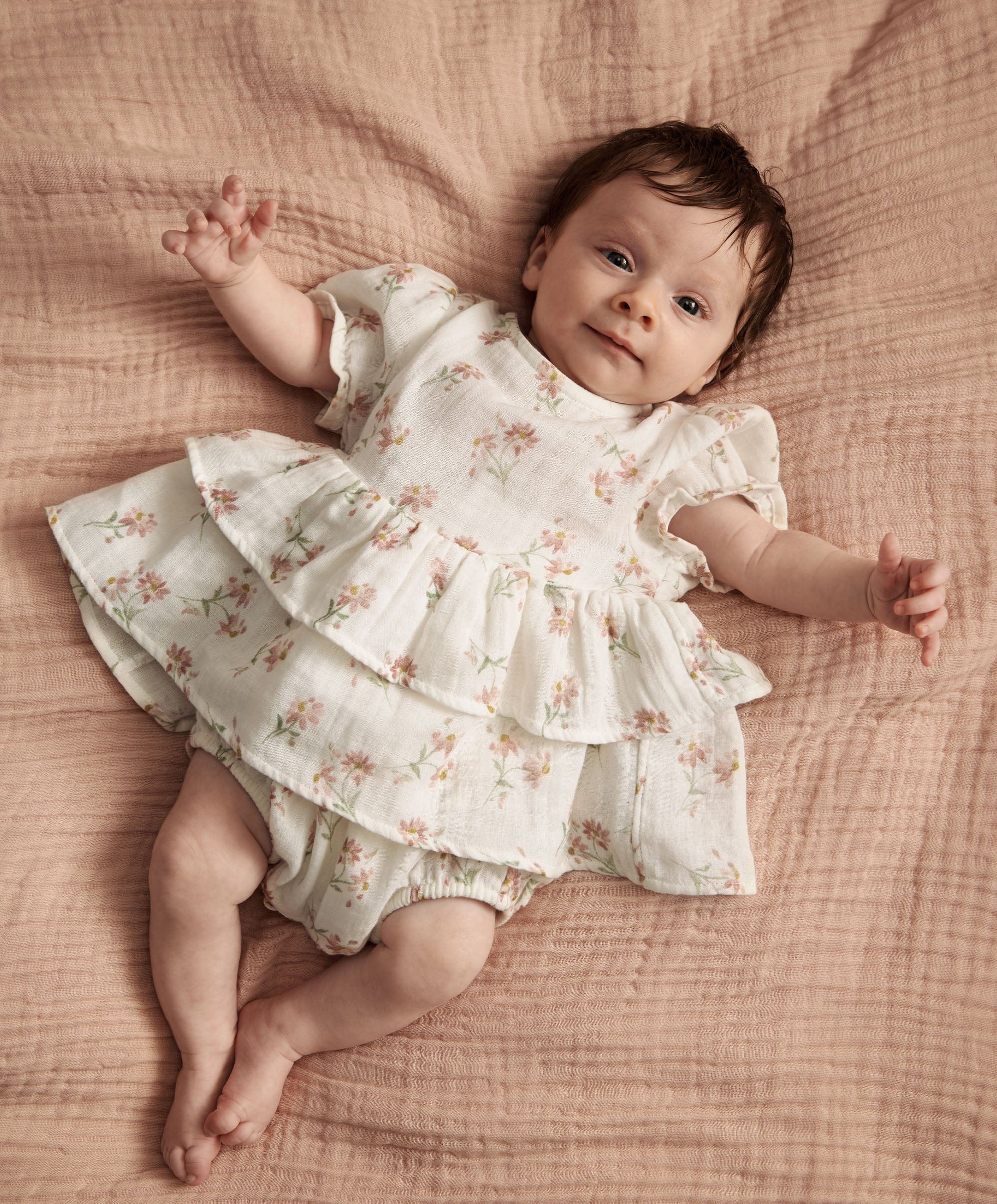 Daisy Peplum Shortie Romper - Image 2