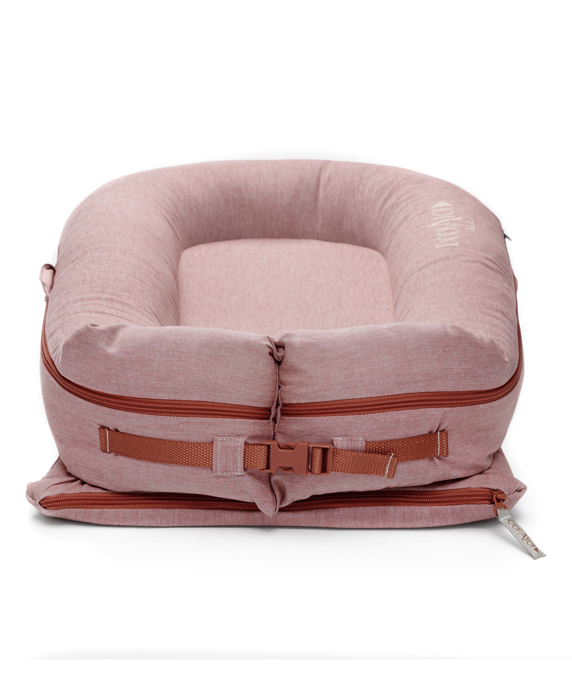 Dockatot Deluxe+ Dock - Ginger Chambray - Image 4