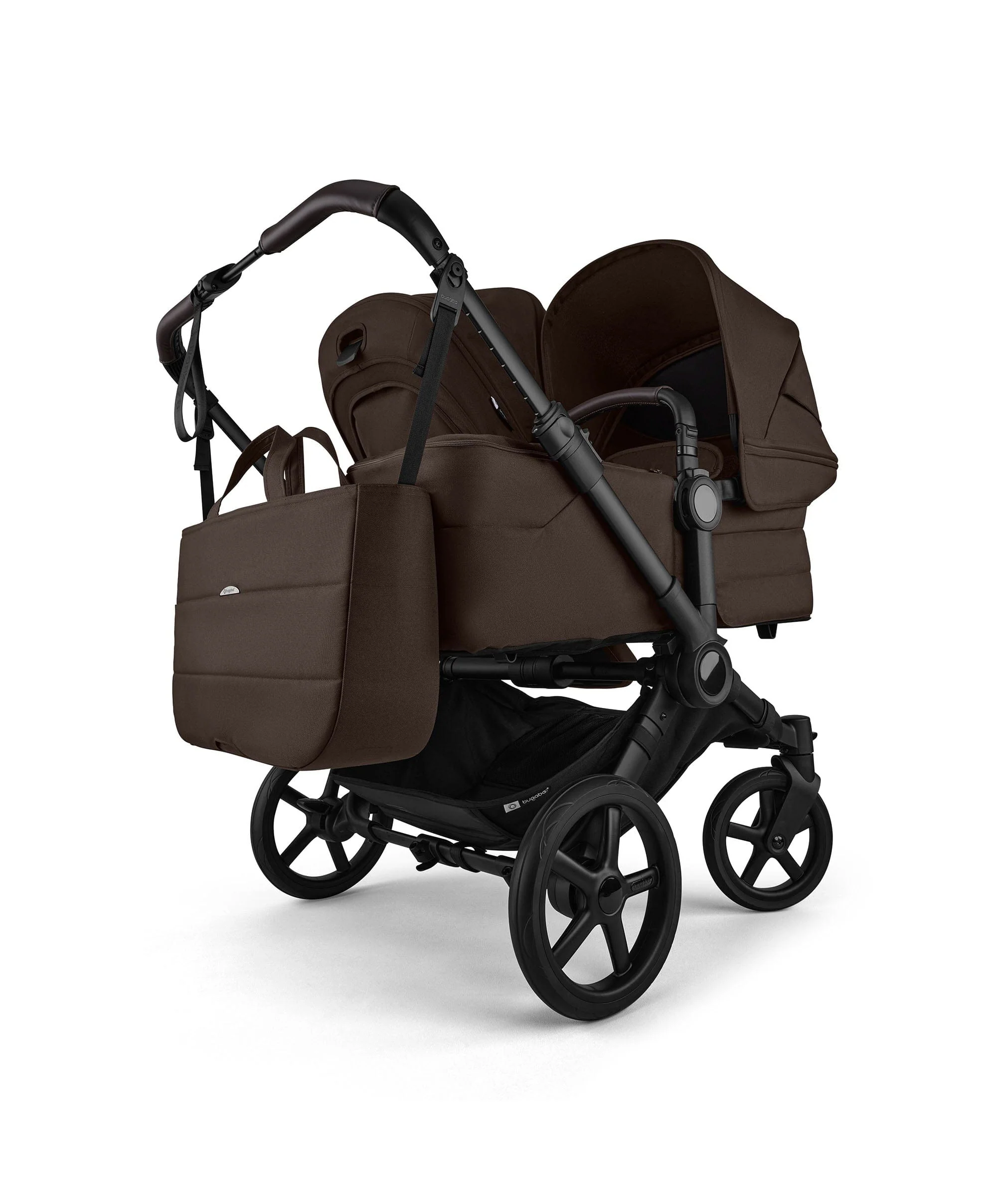 Bugaboo Donkey 6 Double - Cocoa Brown - Image 6