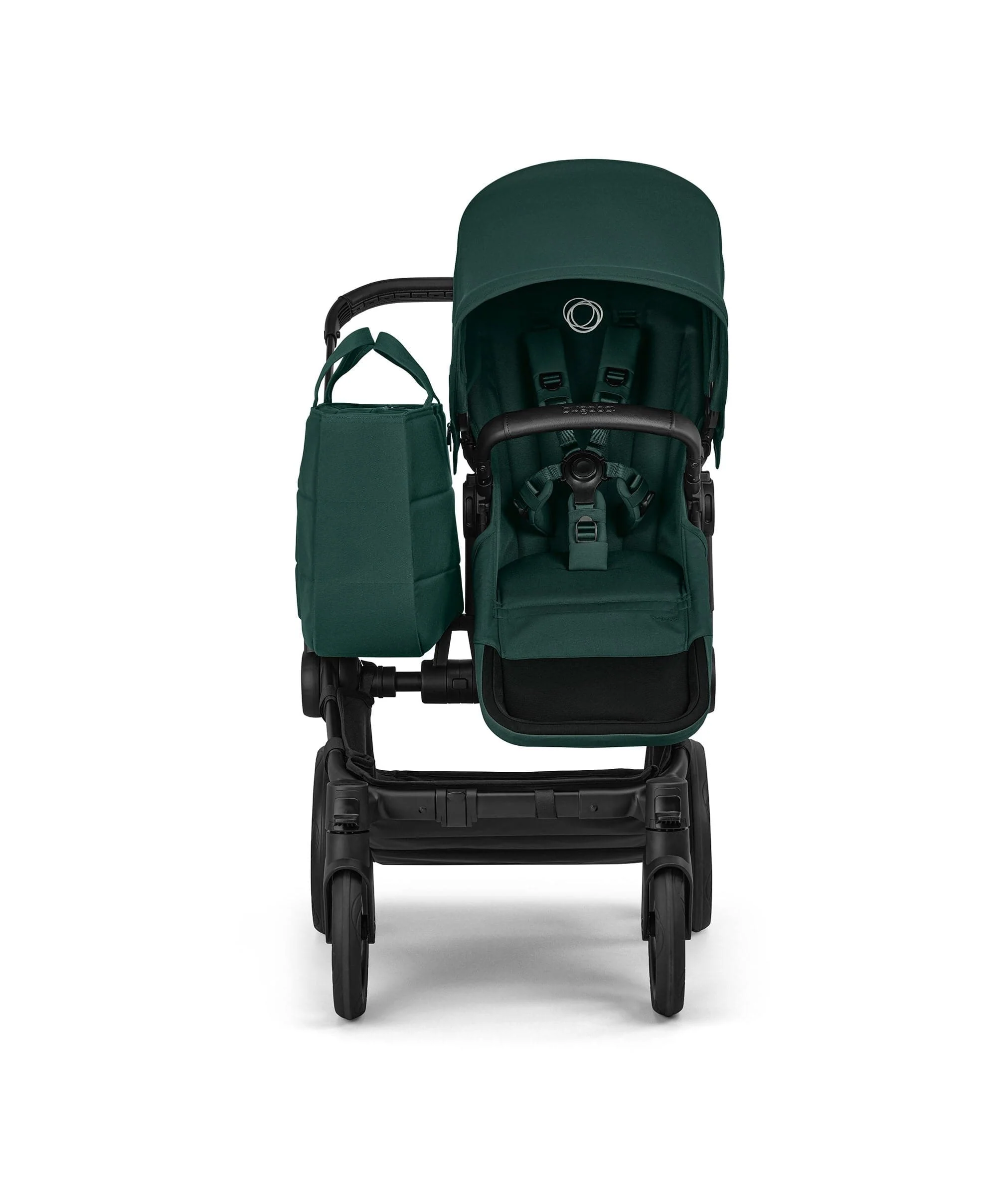 Bugaboo Donkey 6 Mono Ultimate Pushchair Bundle With Cybex Cloud T+ Car Seat & Base (7 Pieces) - Fern Green - Image 6