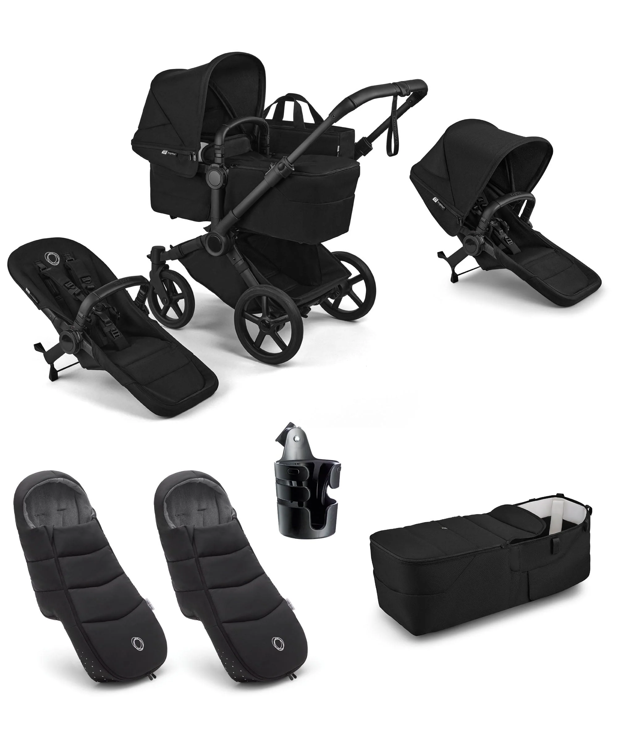 Donkey 6 Twin Essential Bundle (6 Pieces) - Heritage Black