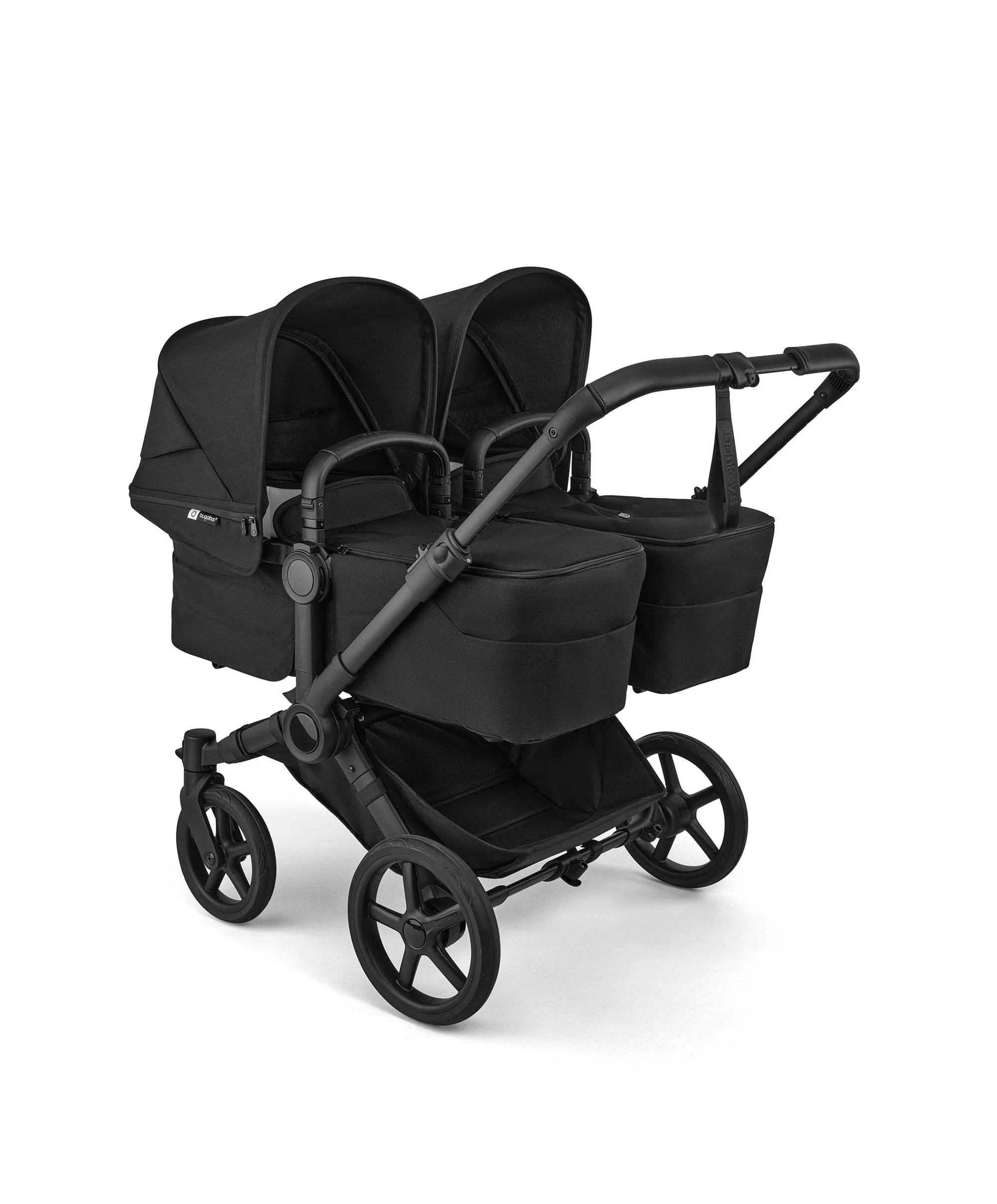 Donkey 6 Twin Essential Bundle With Cybex Cloud T+ i-Size Rotating Baby Car Seat (11 Pieces) - Heritage Black - Image 11