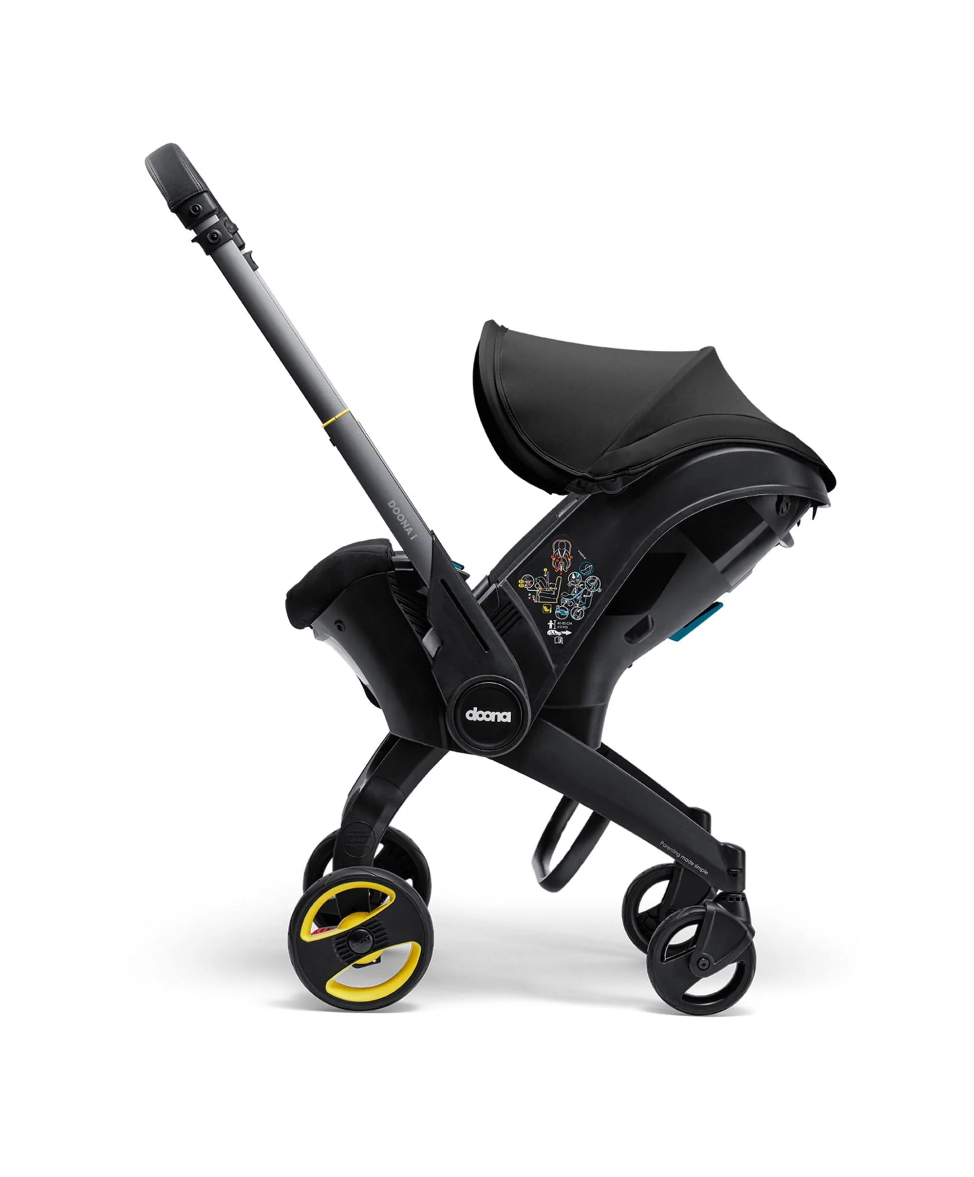 Doona i Car Seat & Stroller - Nitro Black - Image 5