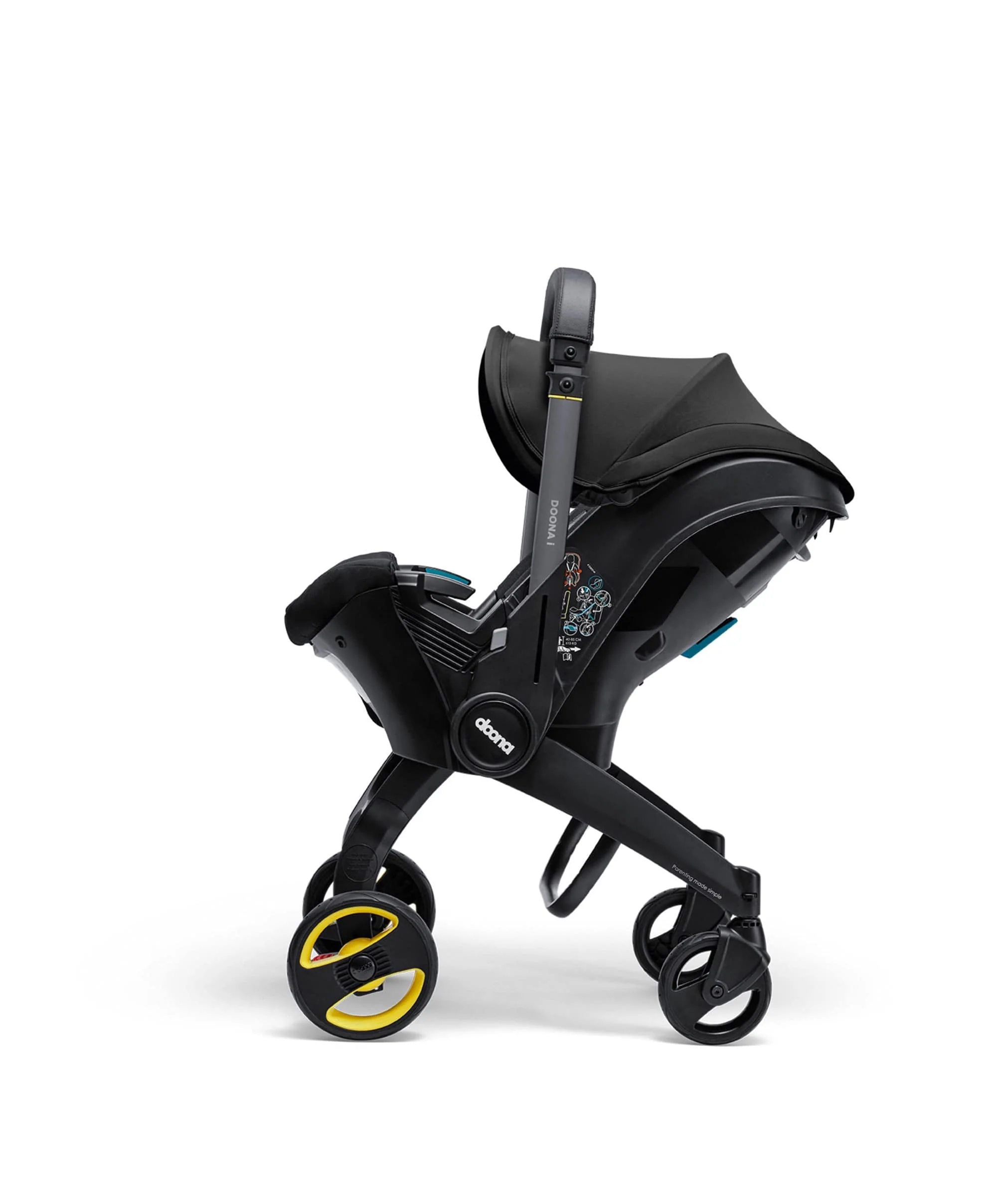 Doona i Car Seat & Stroller - Nitro Black - Image 6
