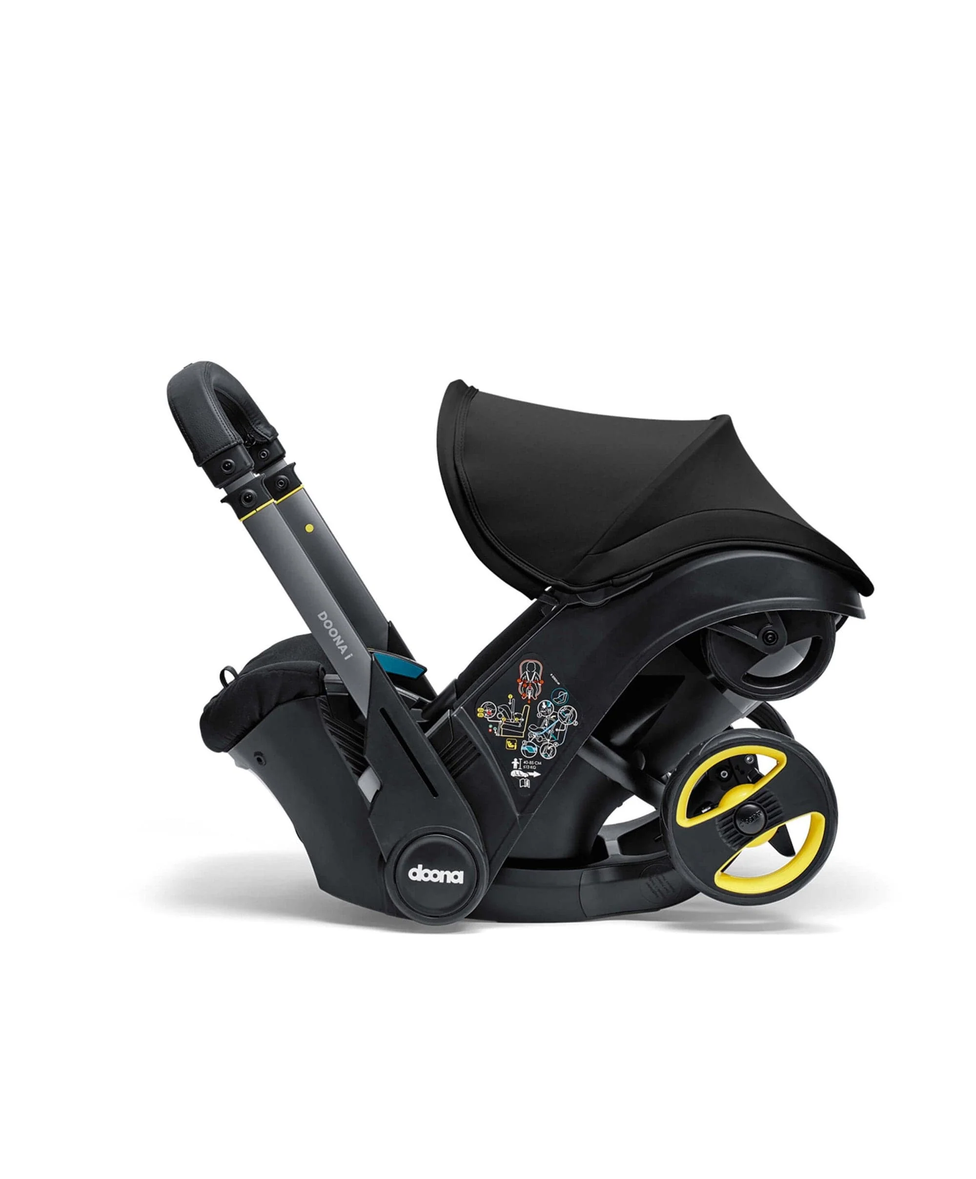 Doona i Car Seat & Stroller - Nitro Black - Image 8