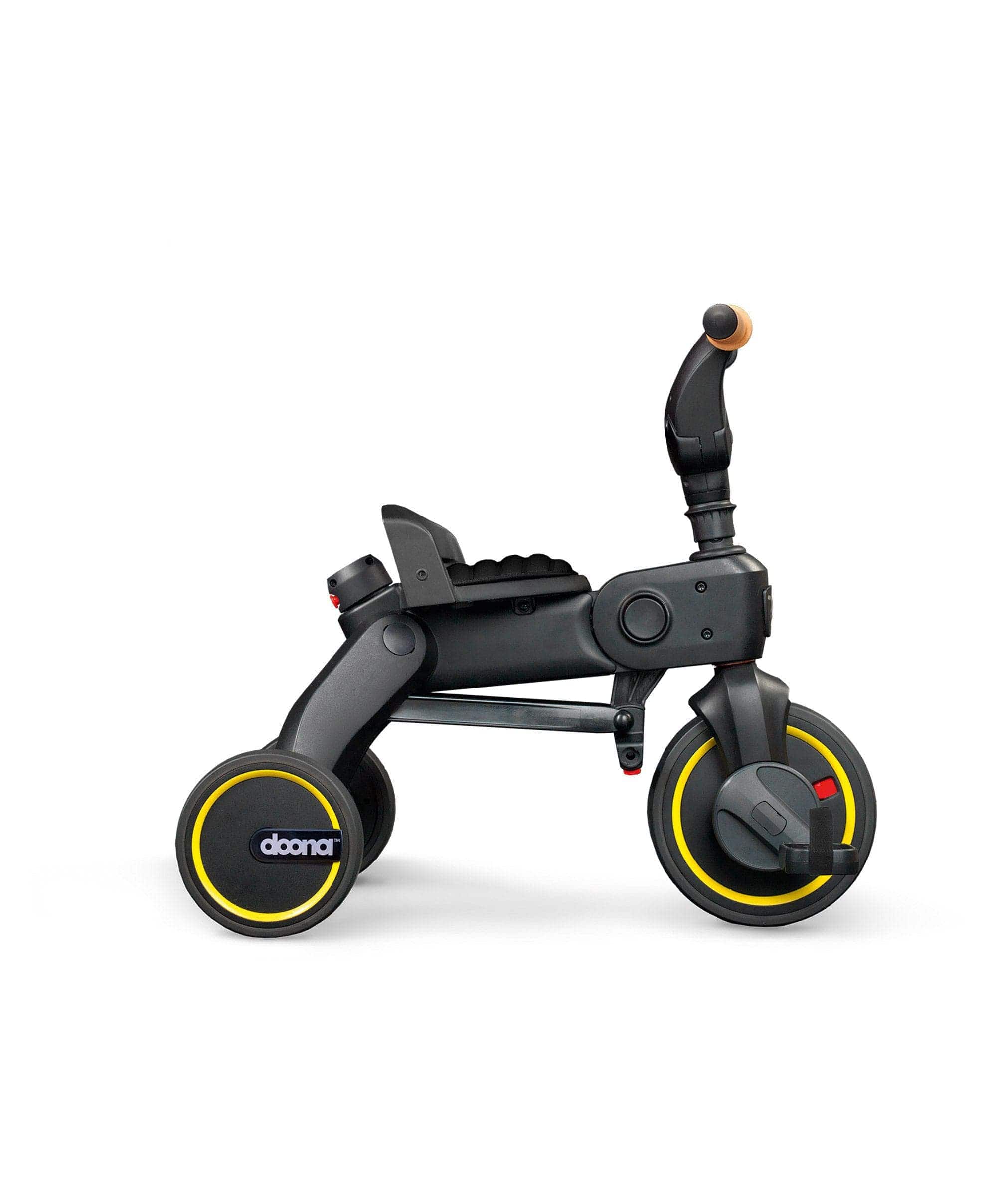 Doona™ Liki Push Along Trike S5 - Nitro Black Deluxe - Image 4