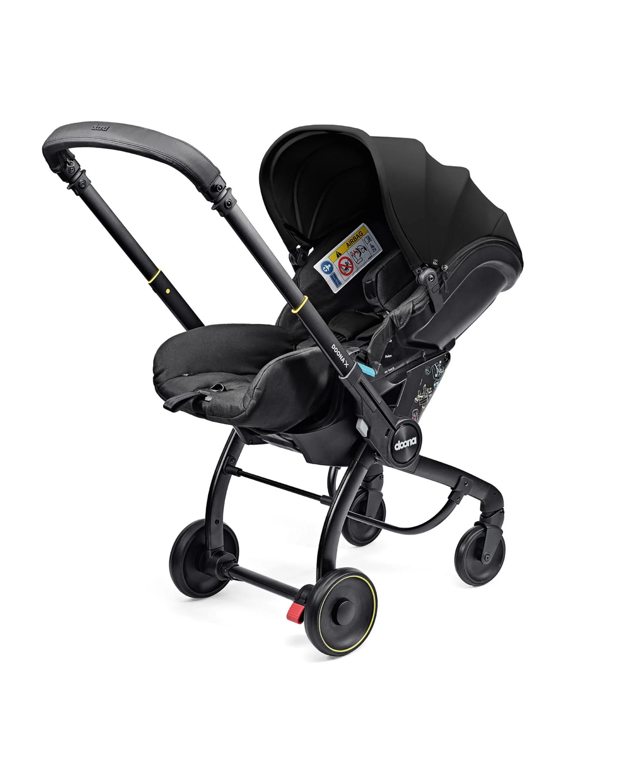 Doona X Car Seat & Stroller - Nitro Black - Image 3