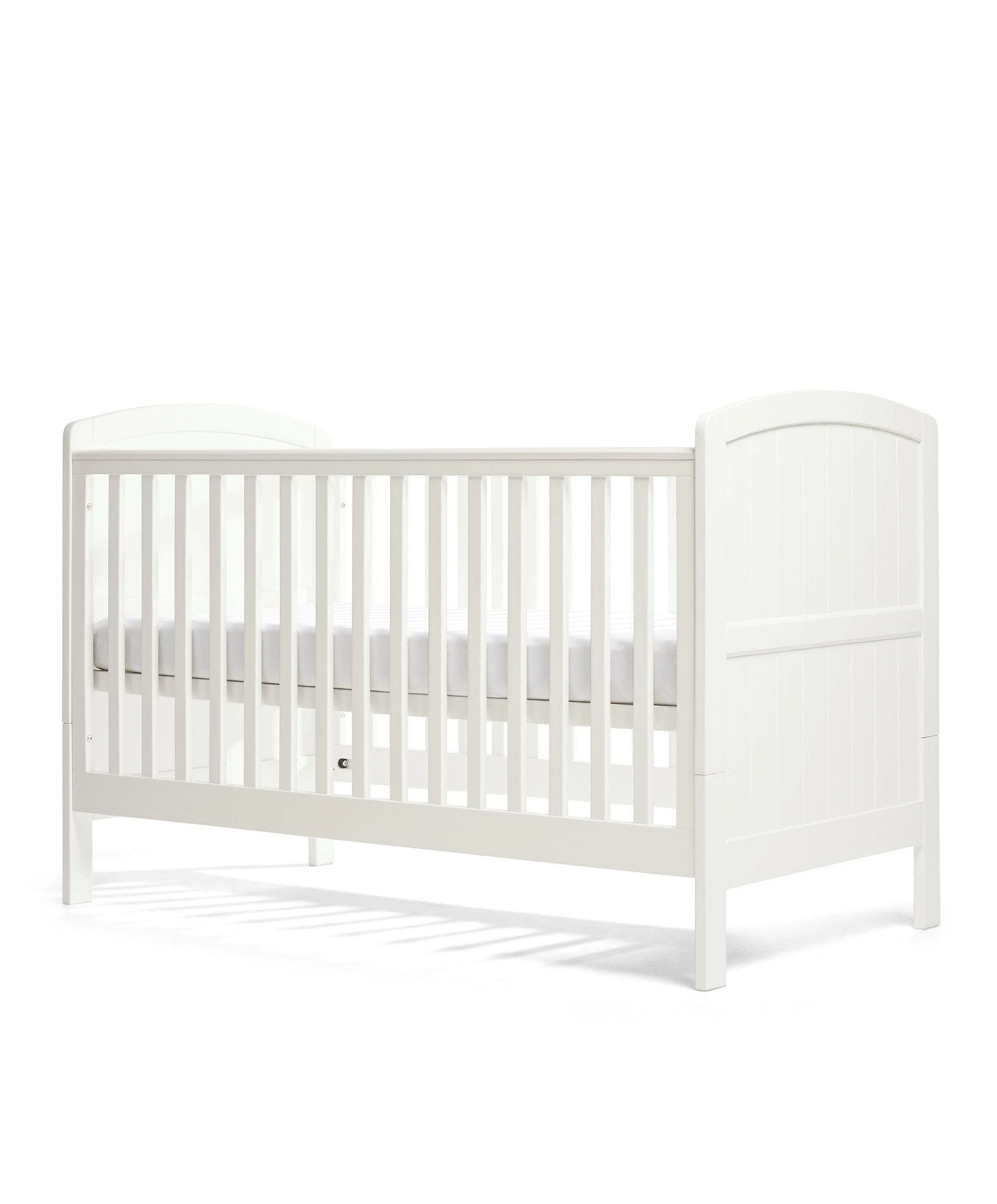 Dover 2 Piece Cotbed Set with Wardrobe - White - Image 6