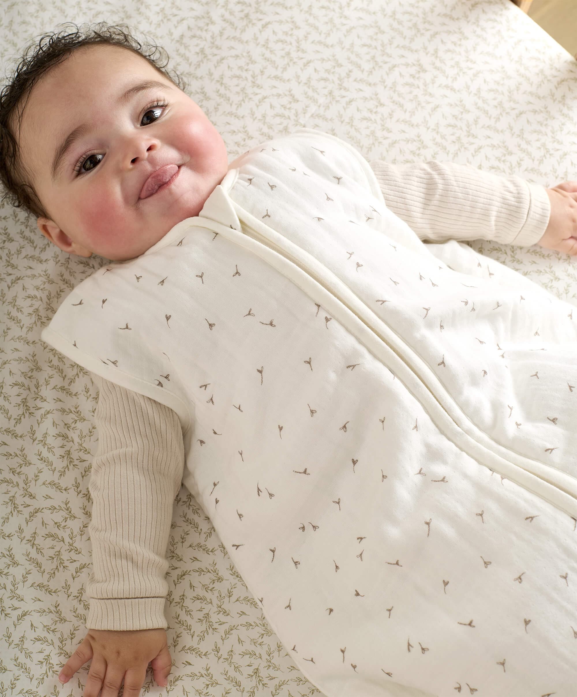 Dreampod Sleep Bag 6-18 Months (2.5 Tog) - Welcome to the World Seedling - Image 2