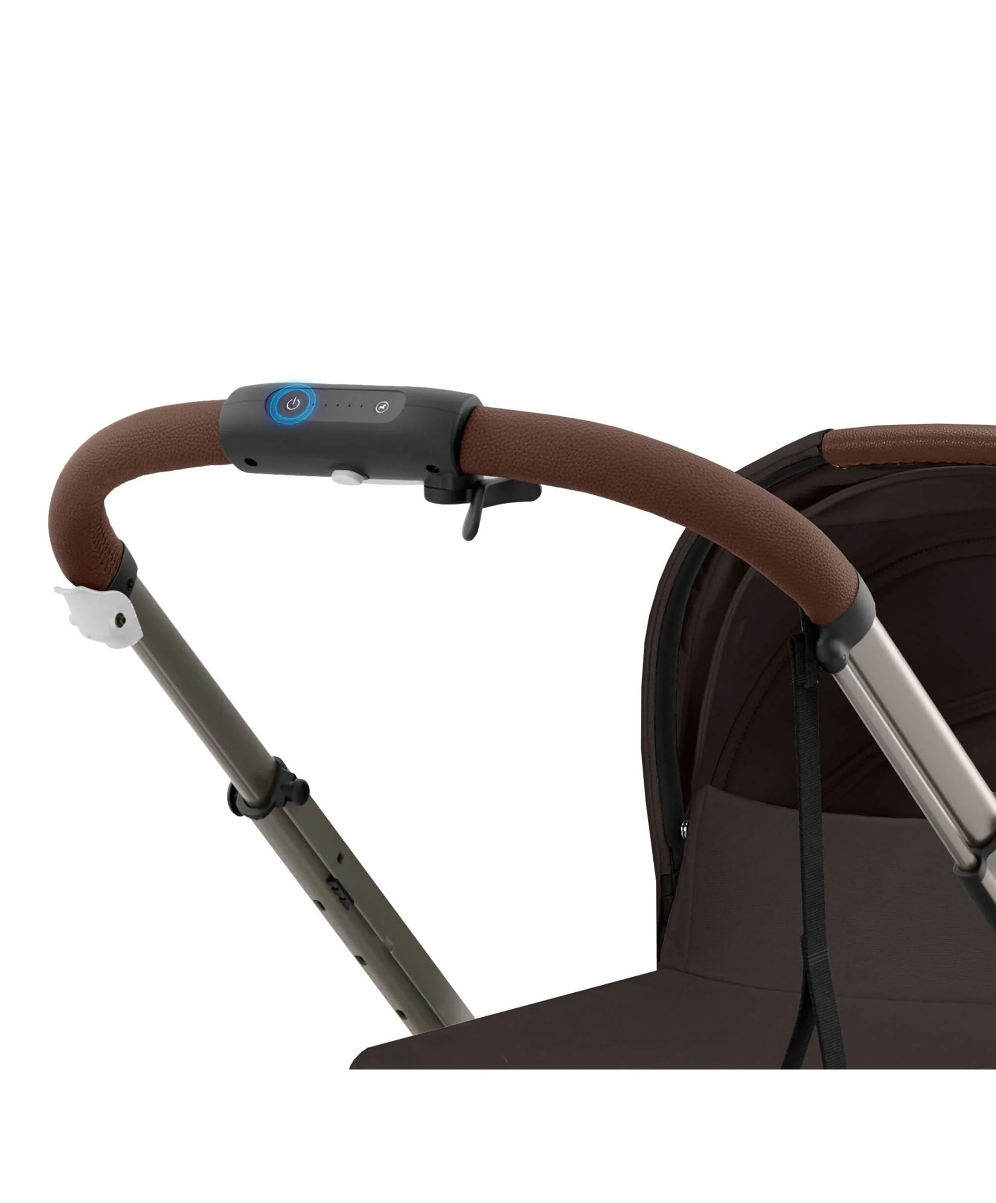Cybex e-Gazelle S Electric Single to Double Pushchair Bundle with Cybex Cloud T i-Size Rotating Car Seat (7 Pieces) - Chocolate Brown - Image 16