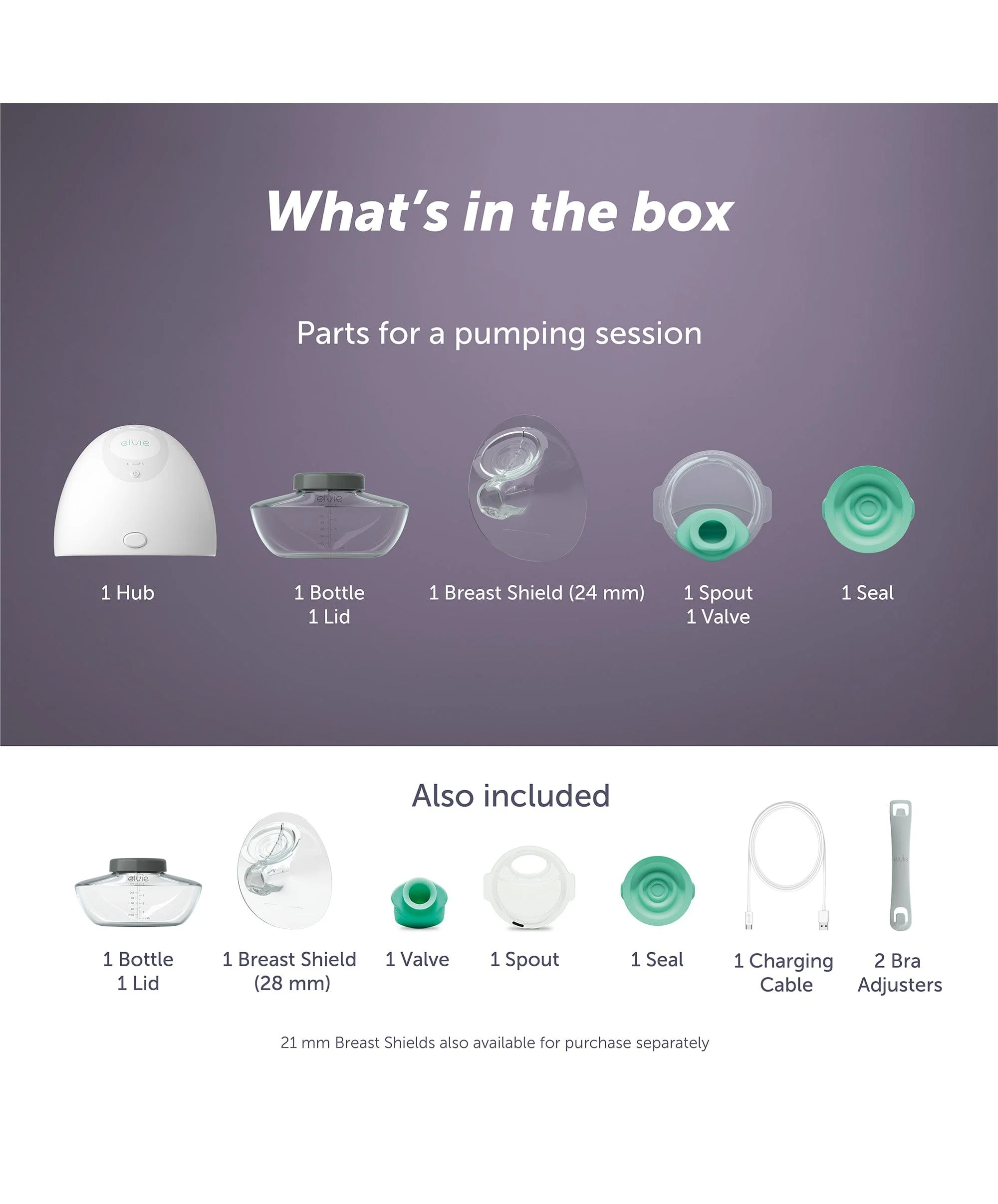 Elvie Single Electric Breast Pump - Image 20