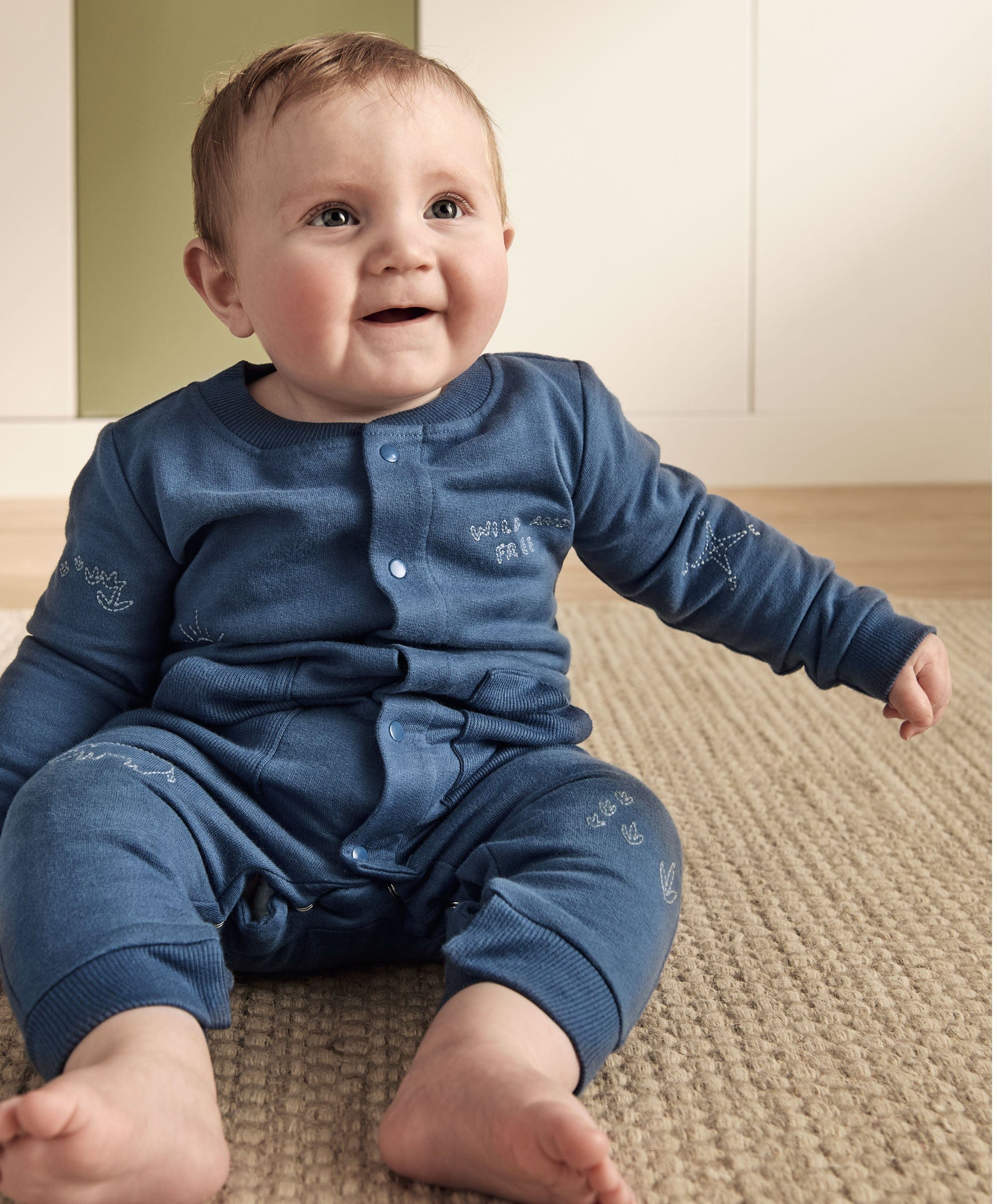 Long-Sleeved Romper - Image 2