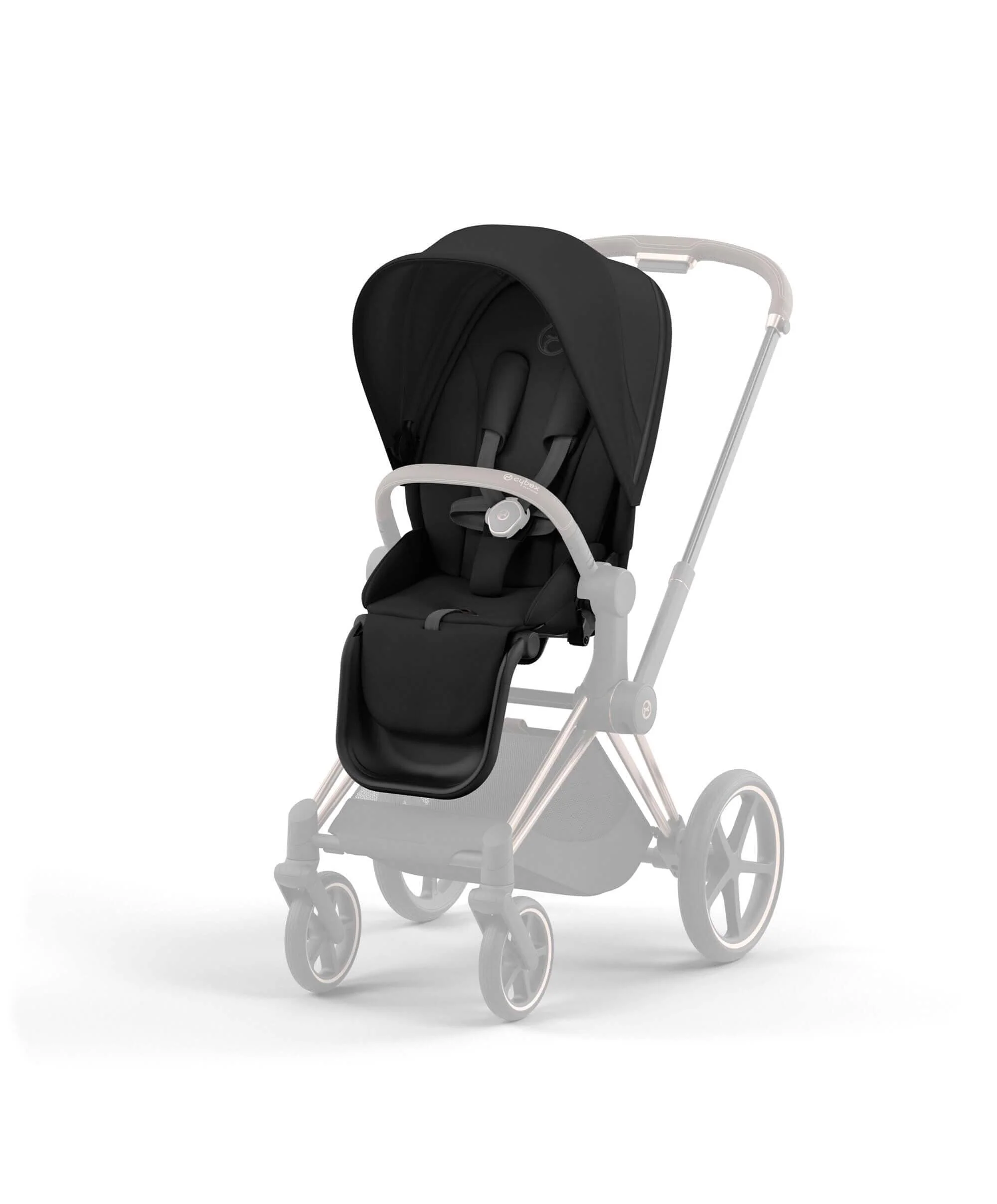 Cybex ePriam Pushchair - Rose Gold/Sepia Black - Image 3