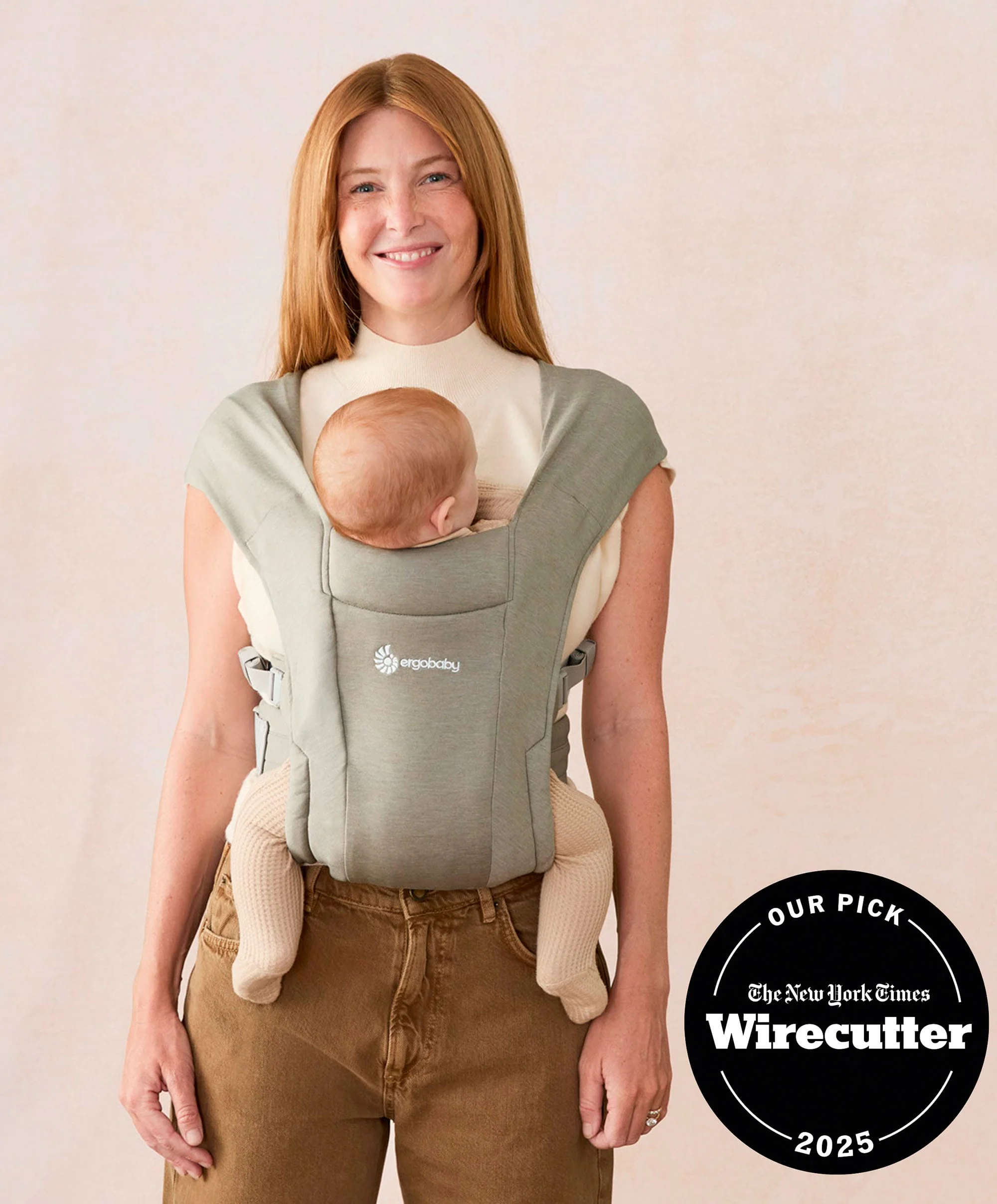Ergobaby Embrace Baby Carrier - Soft Olive - Image 9