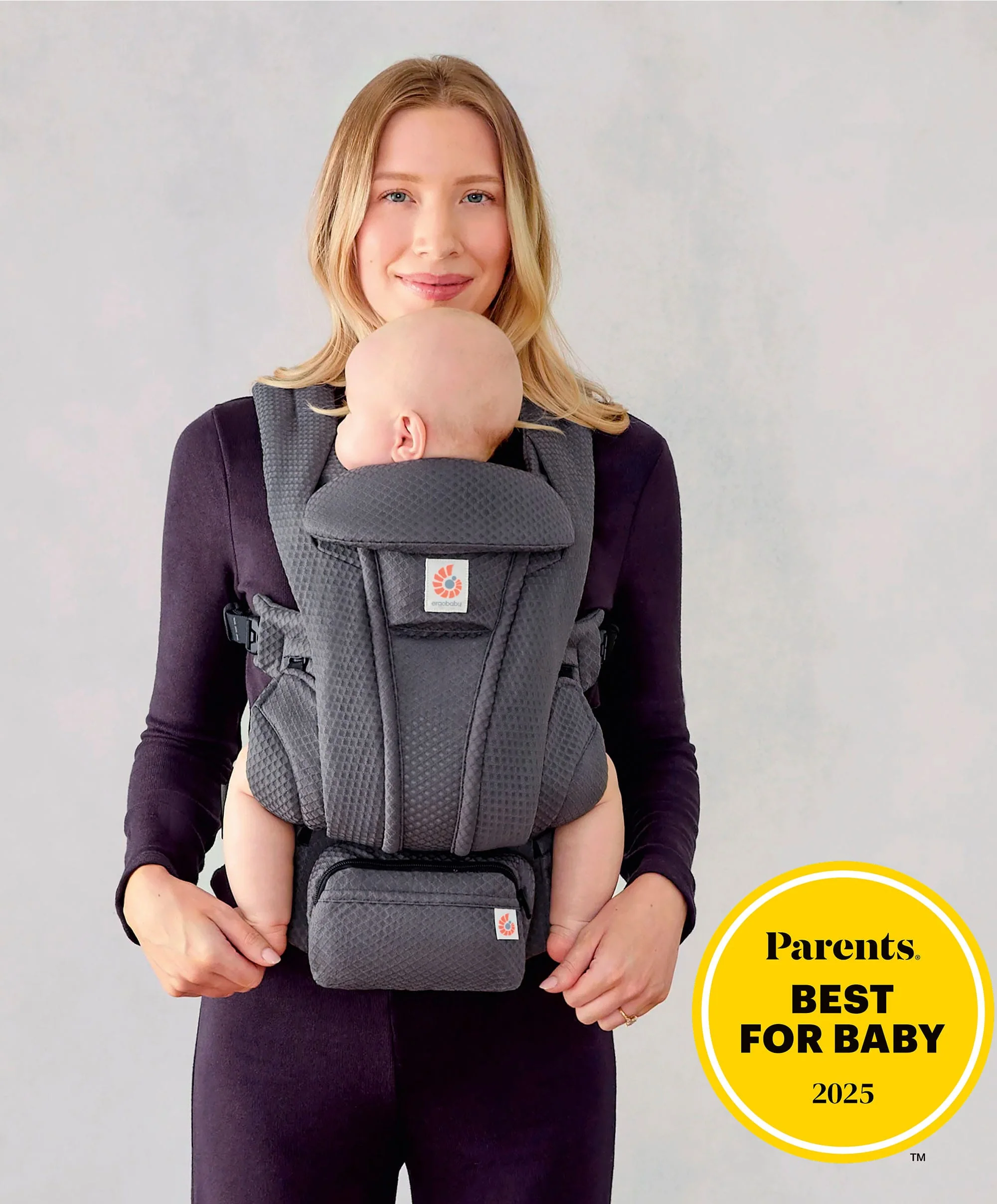 Ergobaby Omni Deluxe Mesh Baby Carrier- Graphite Grey - Image 9