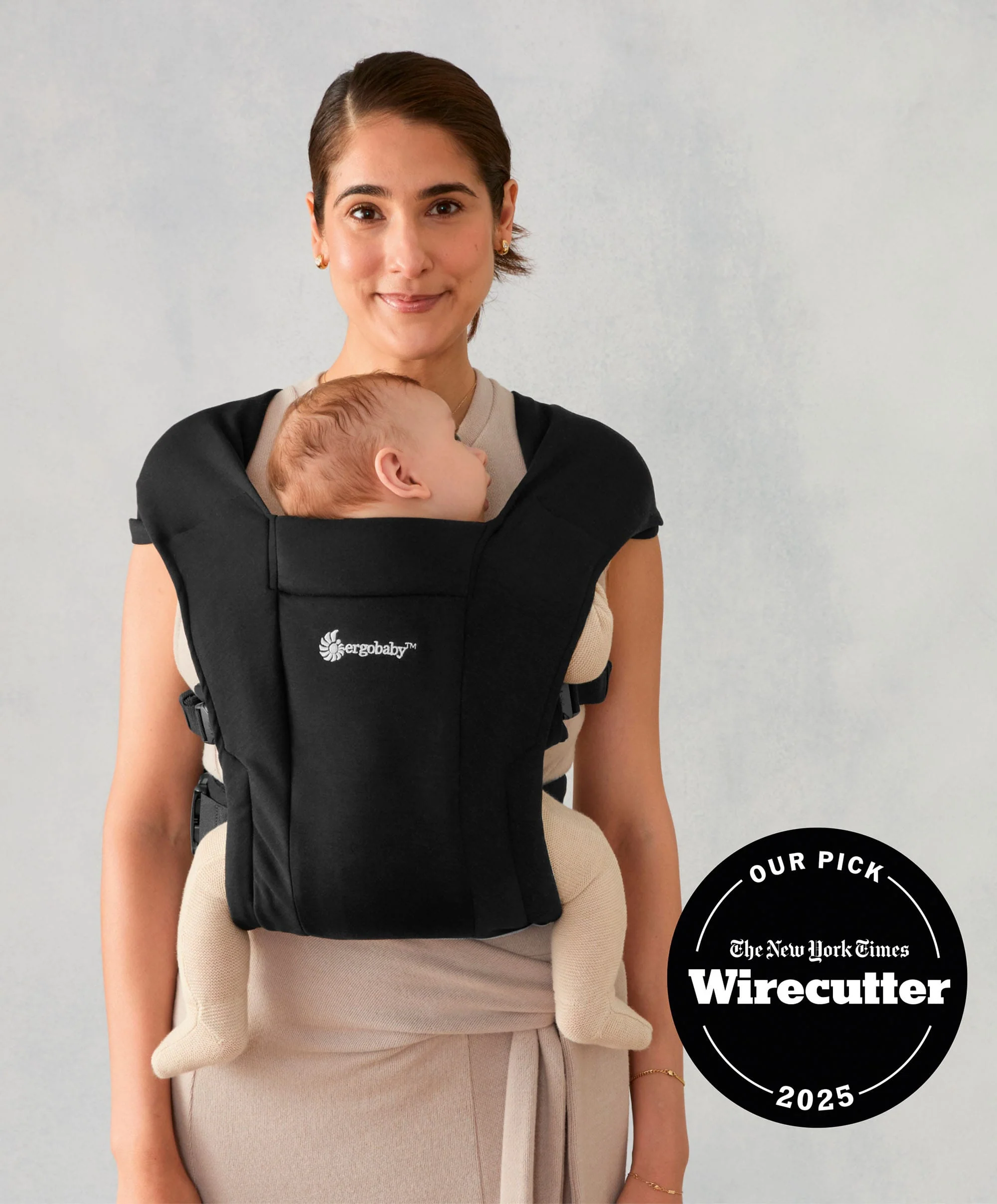 Ergobaby Embrace Baby Carrier - Black - Image 9
