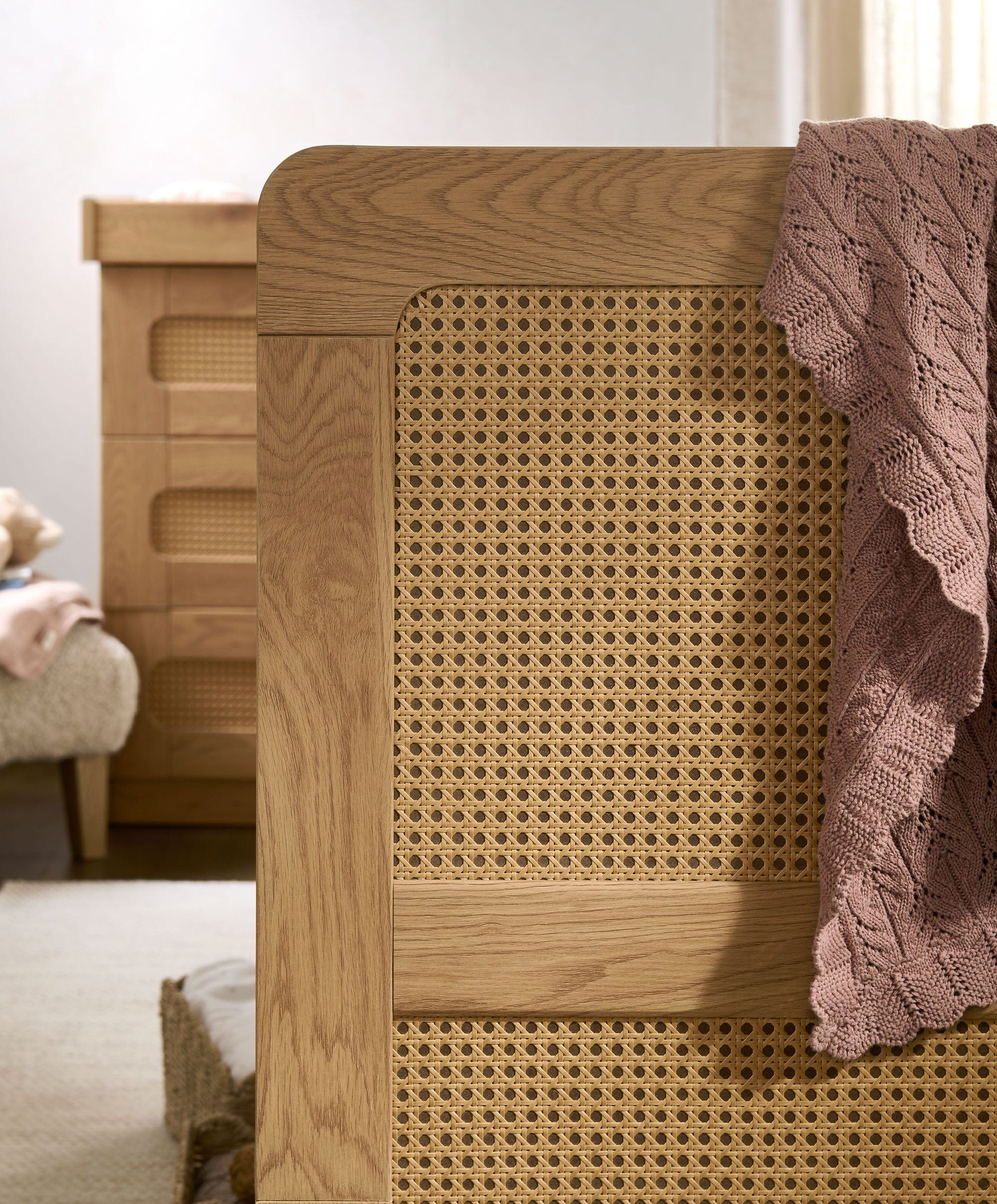 Esna Cotbed - Rattan - Image 3